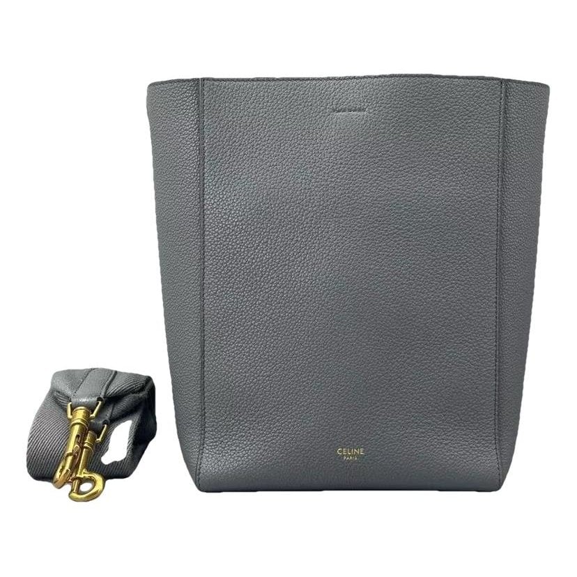Seau Sangle leather crossbody bag