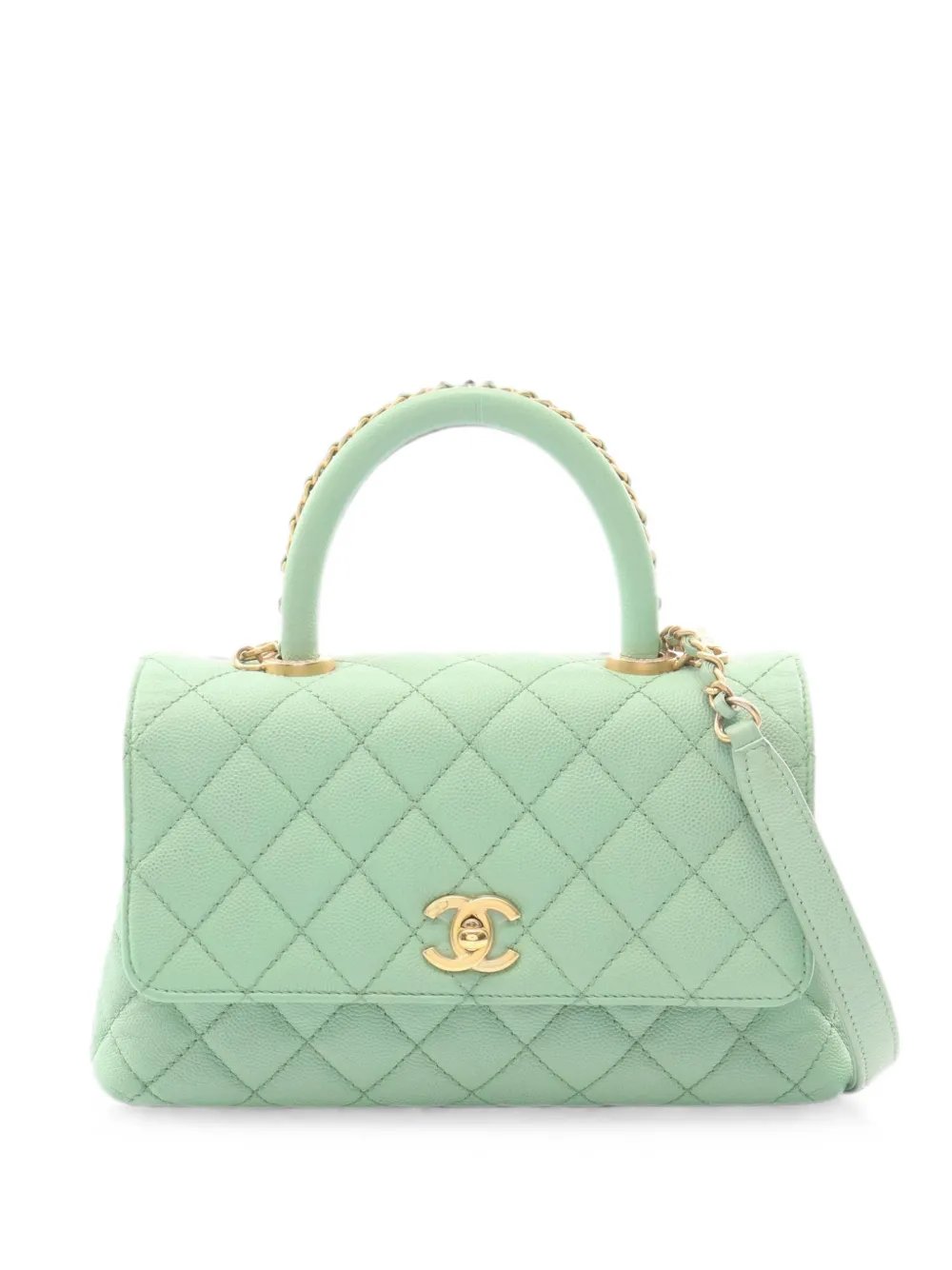 2021 Coco Handle Matelassé leather 2-Way tote bag