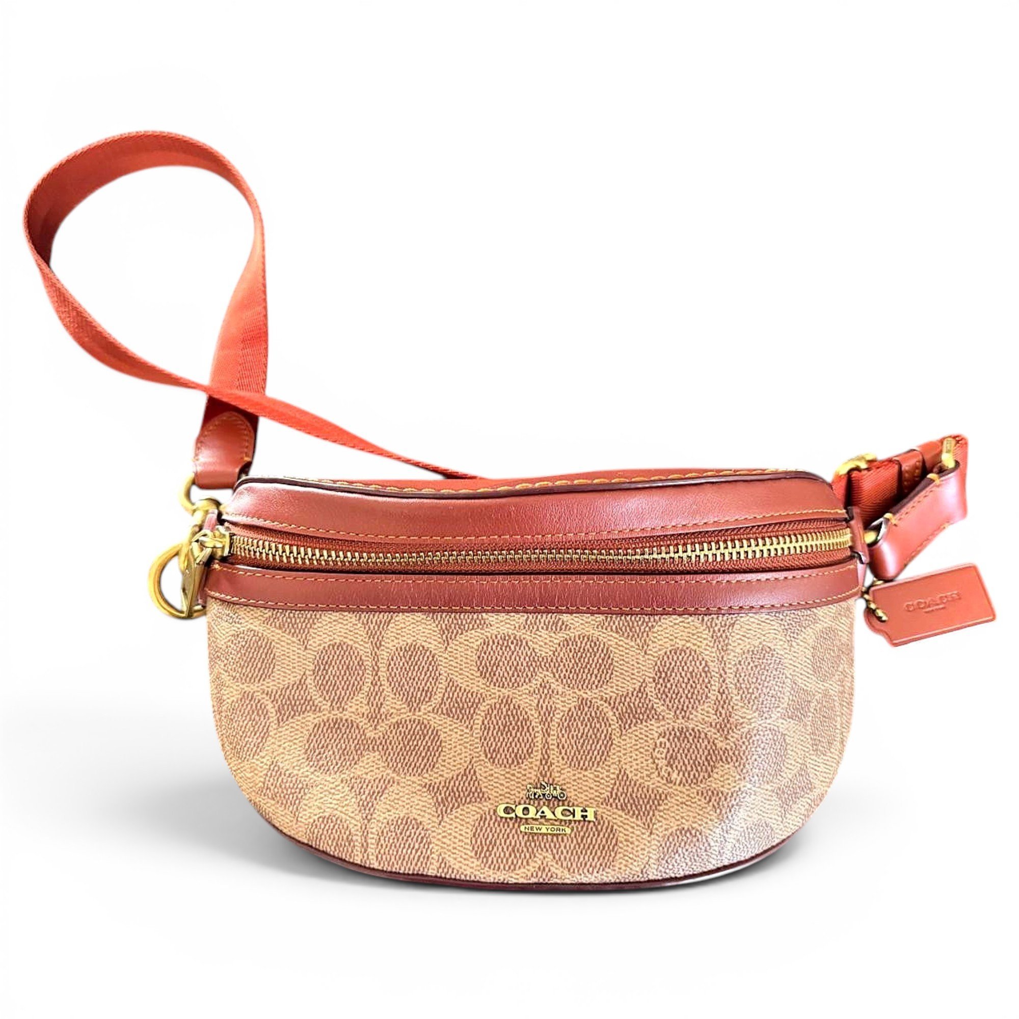 Leather handbag