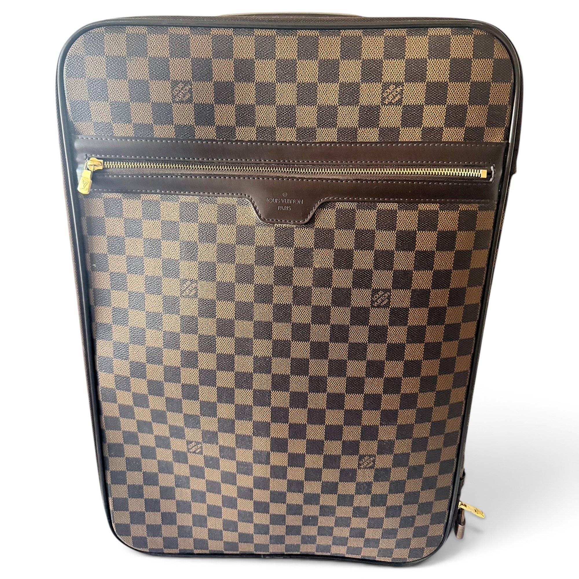 Pegase leather travel bag