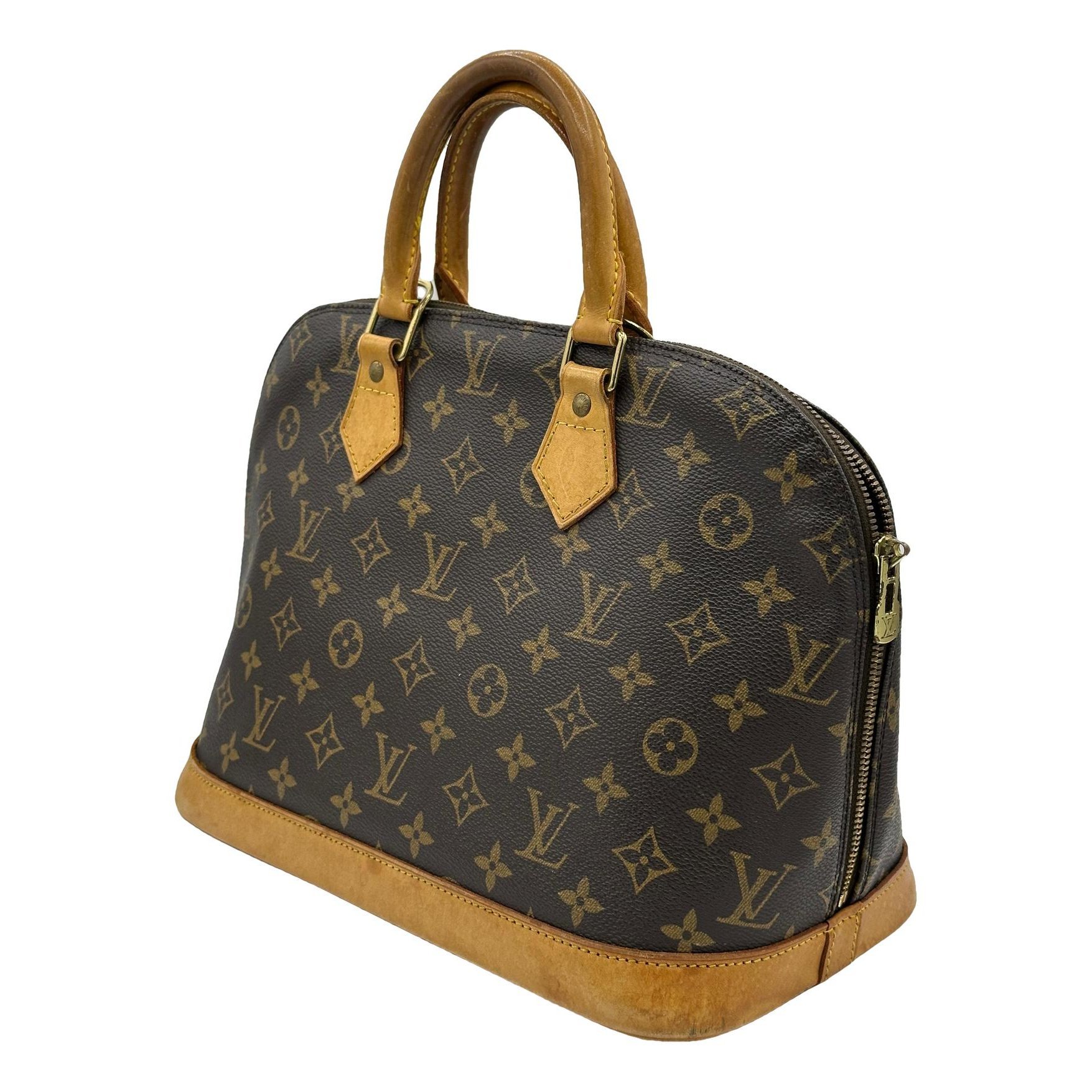 Alma leather handbag