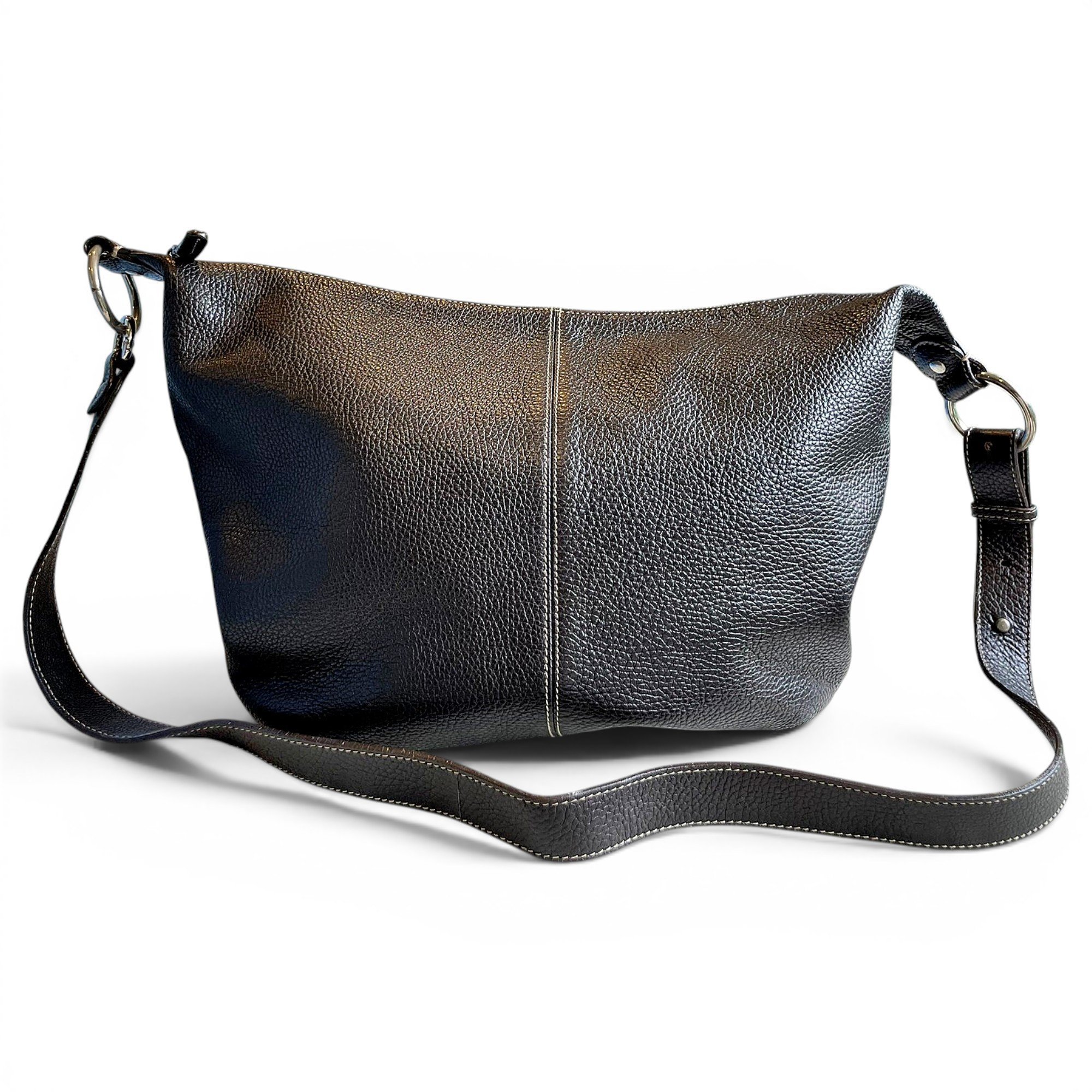 Leather crossbody bag