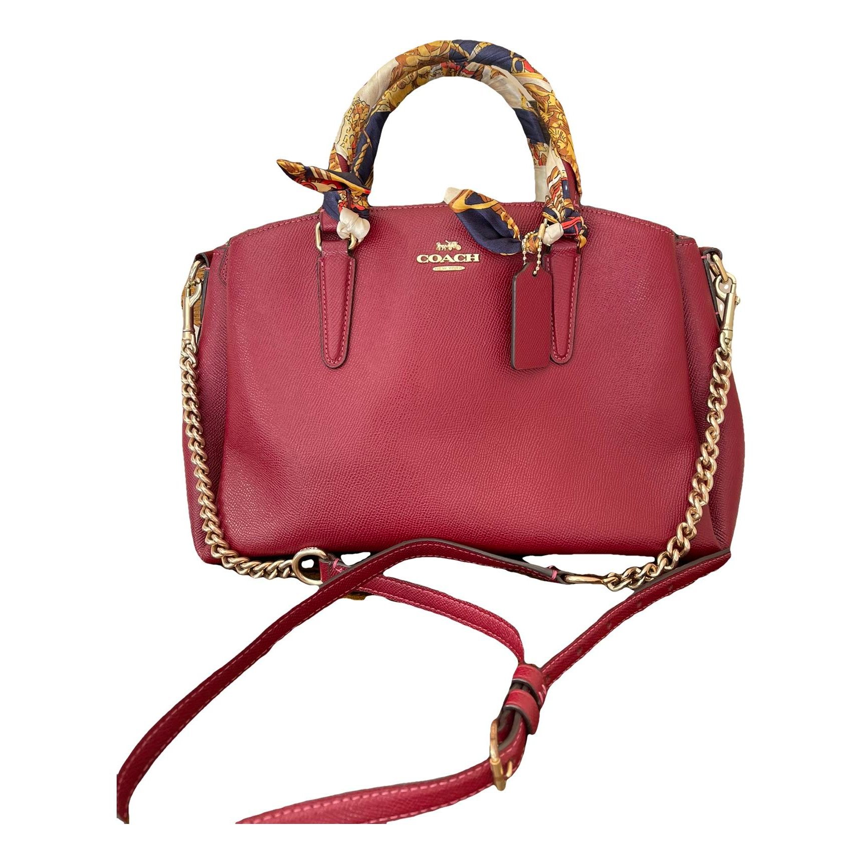 Leather crossbody bag