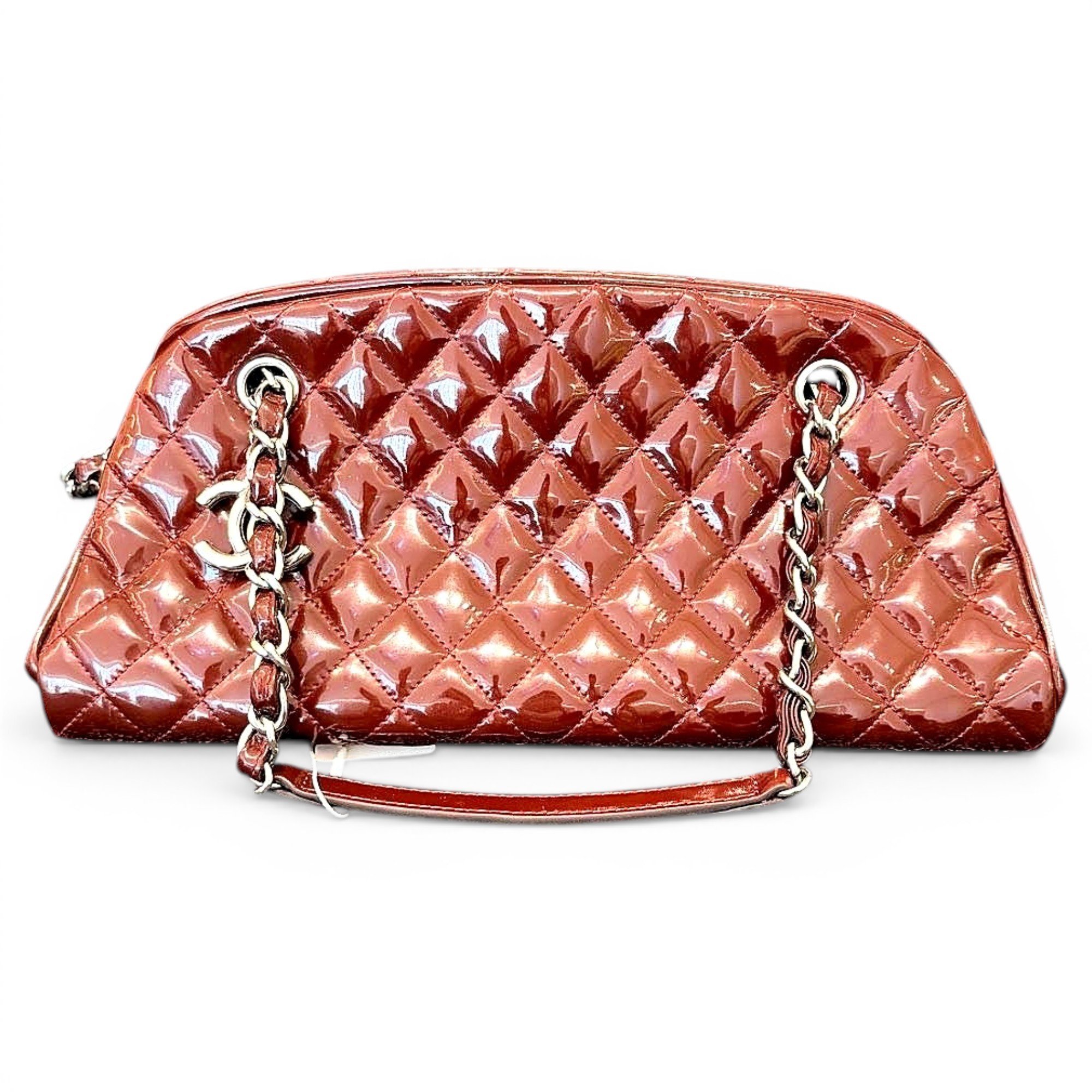 Bowling Bag patent leather bowling bag