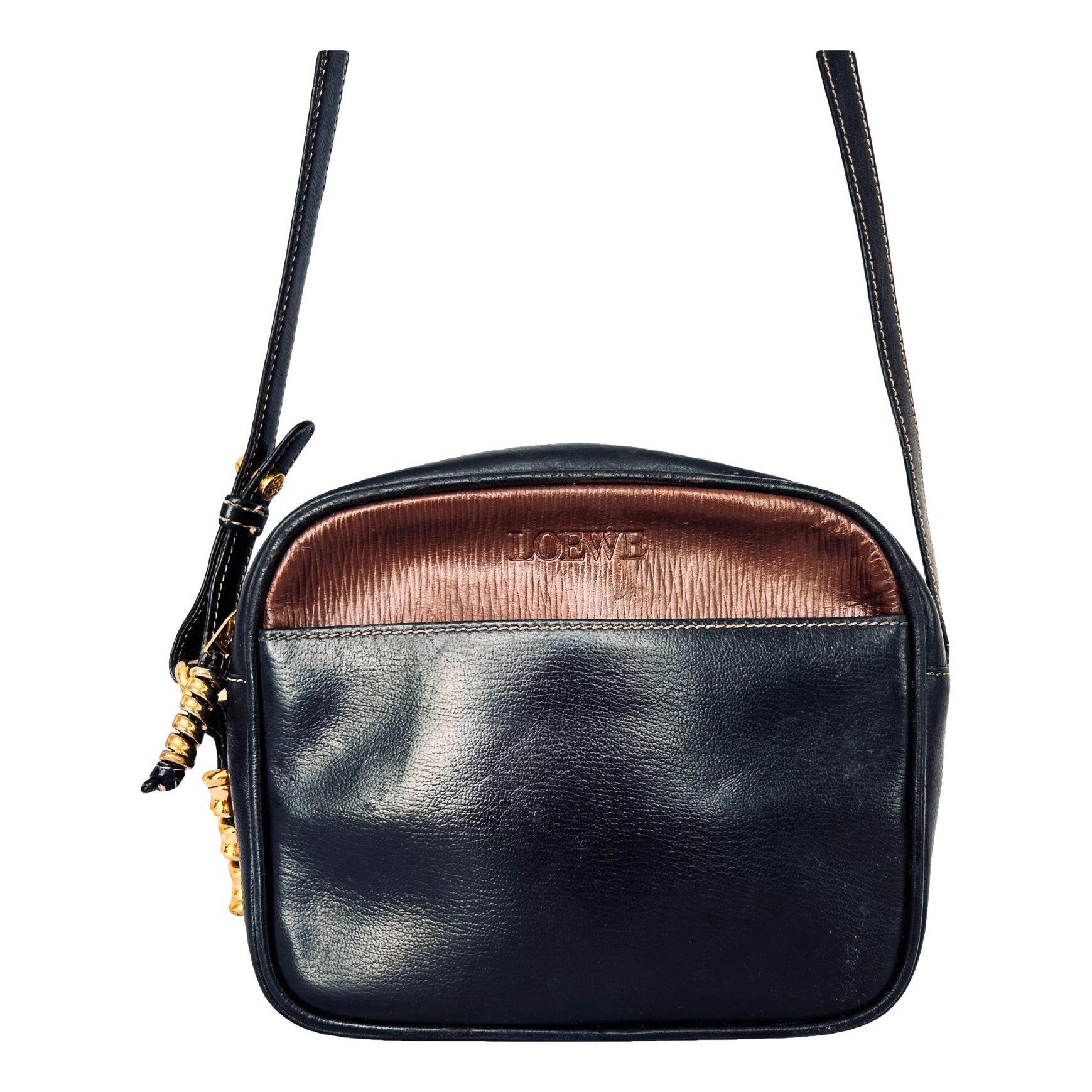 Leather crossbody bag