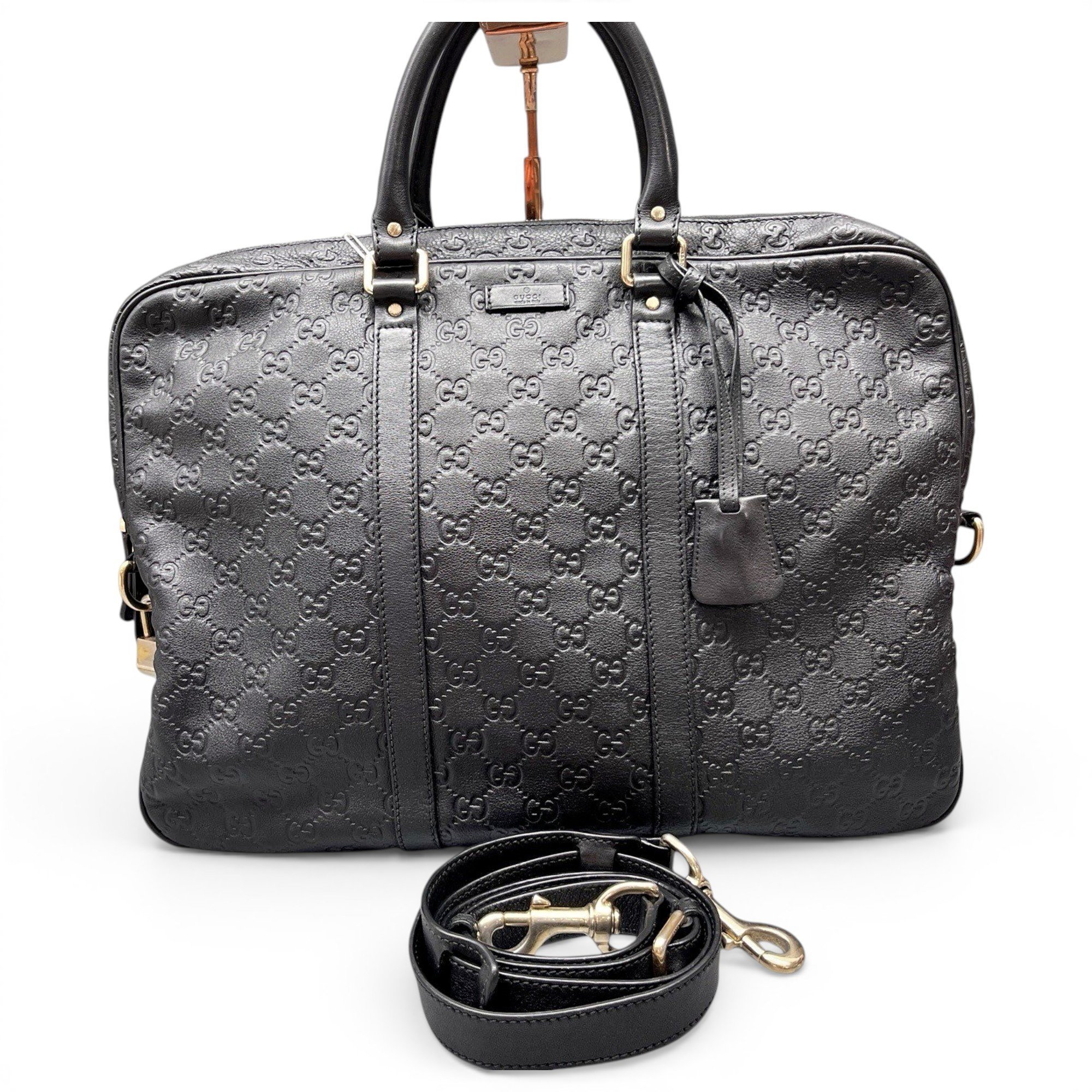 Leather handbag