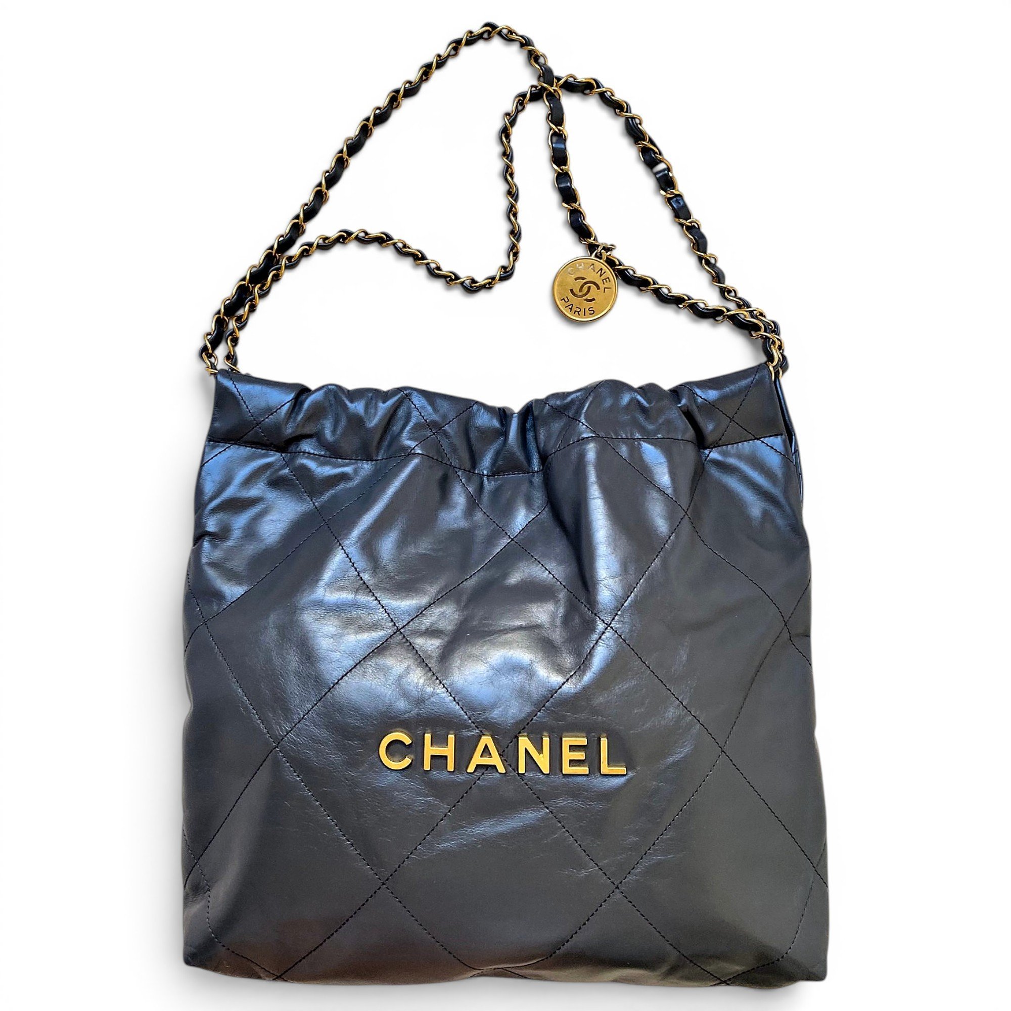 Chanel 22 leather handbag