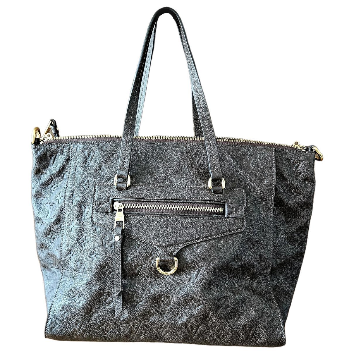 Lumineuse leather handbag