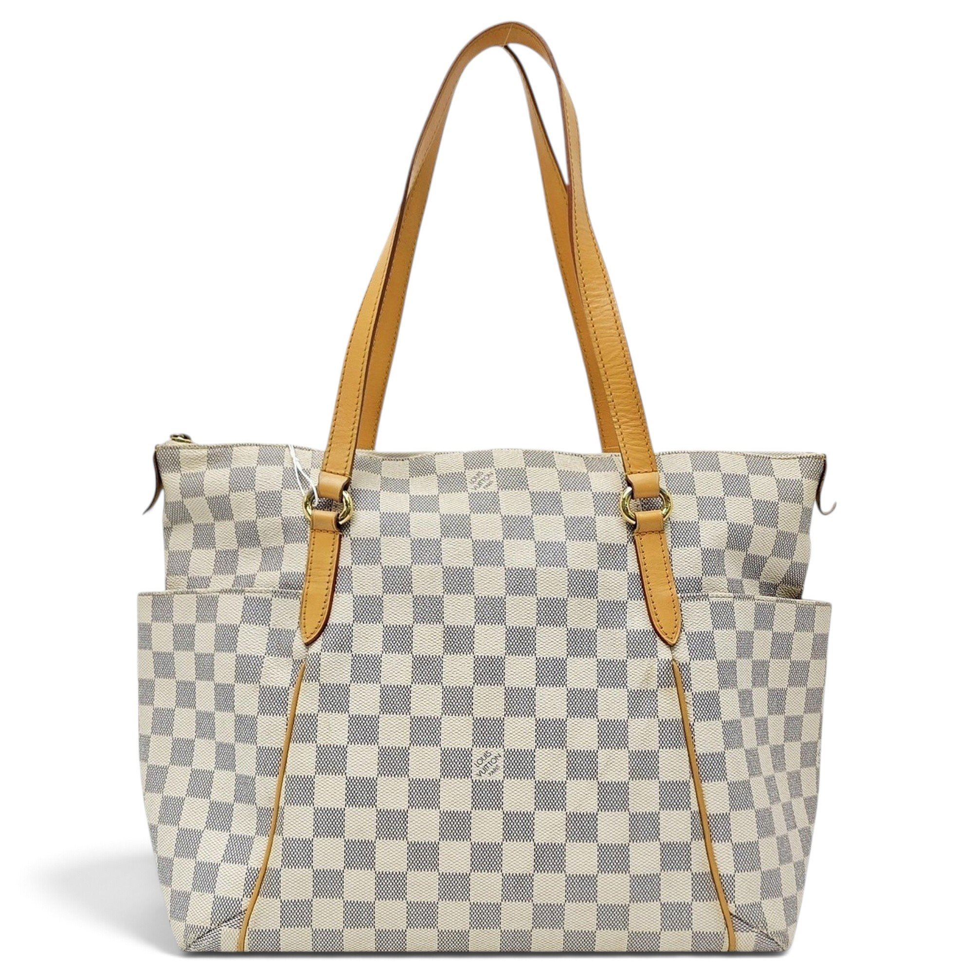 Totally leather handbag