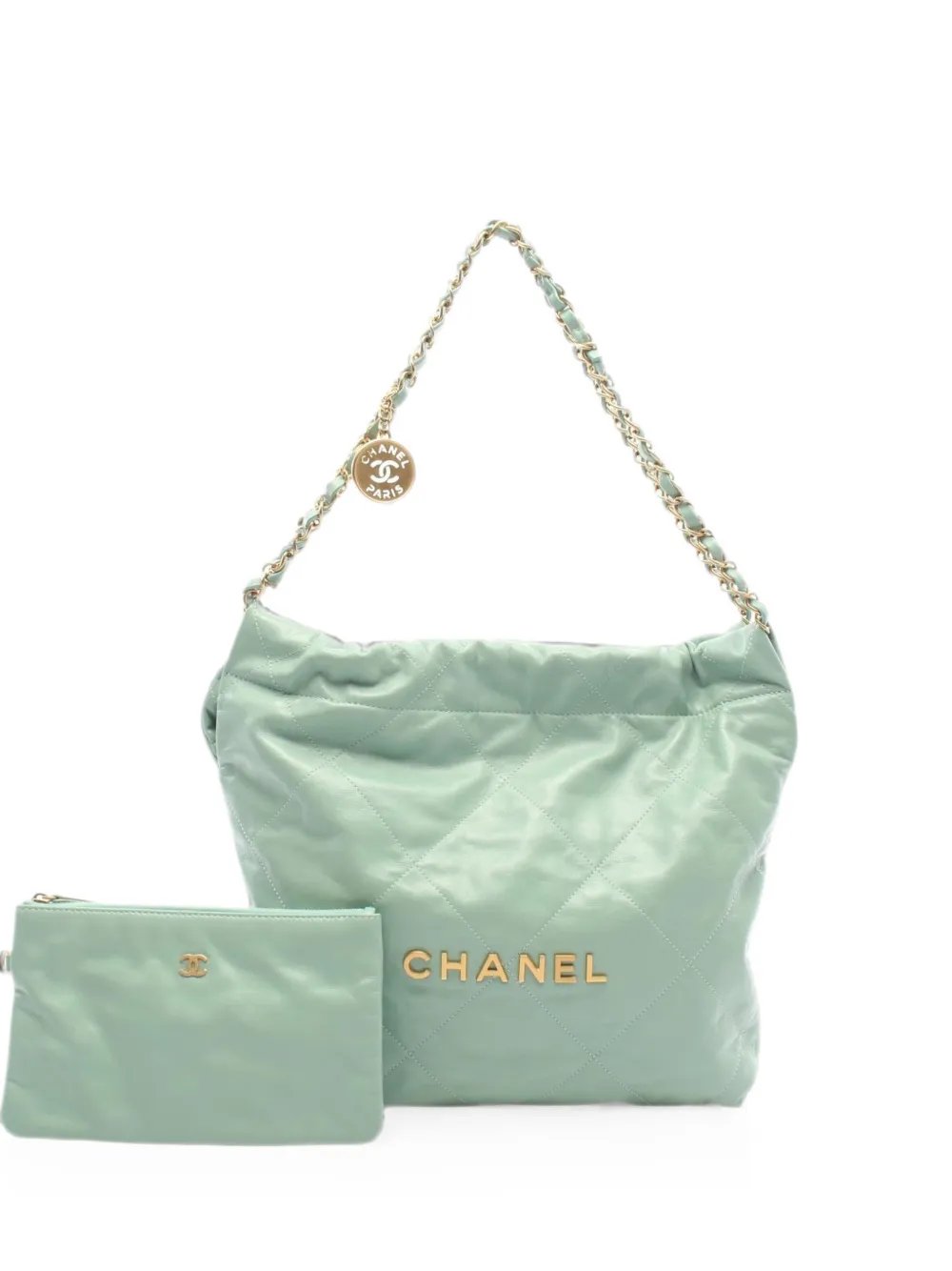 2021s small 22 matelassé shoulder bag