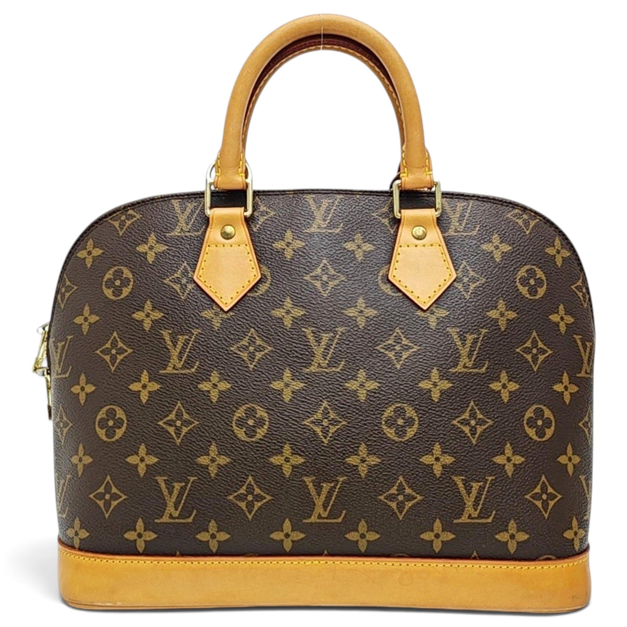 Alma leather handbag