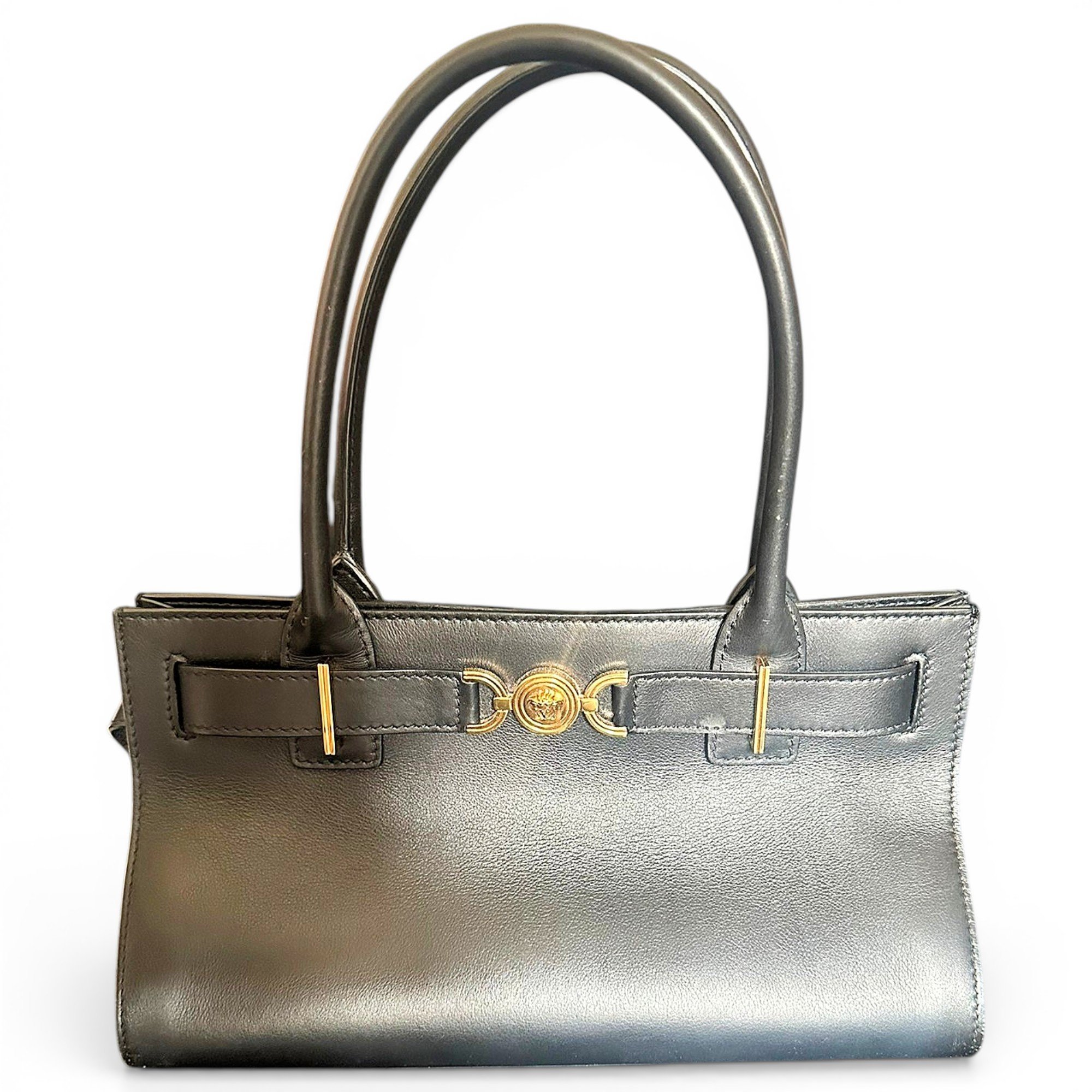 Leather satchel