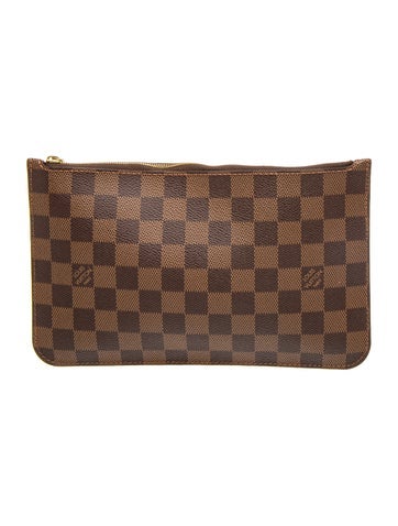 Damier Ebene Neverfull Pouch PM
