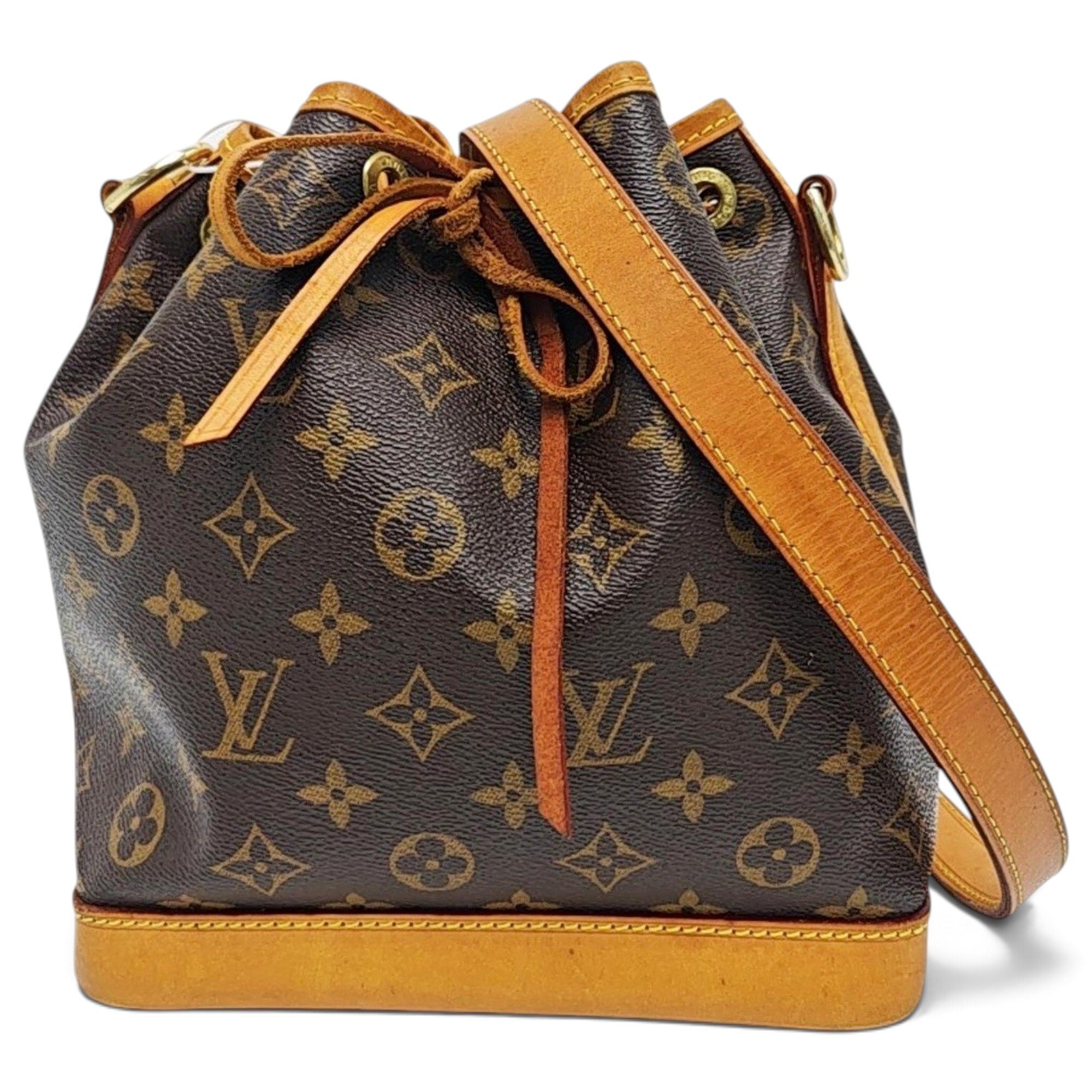 Nano Noé leather handbag