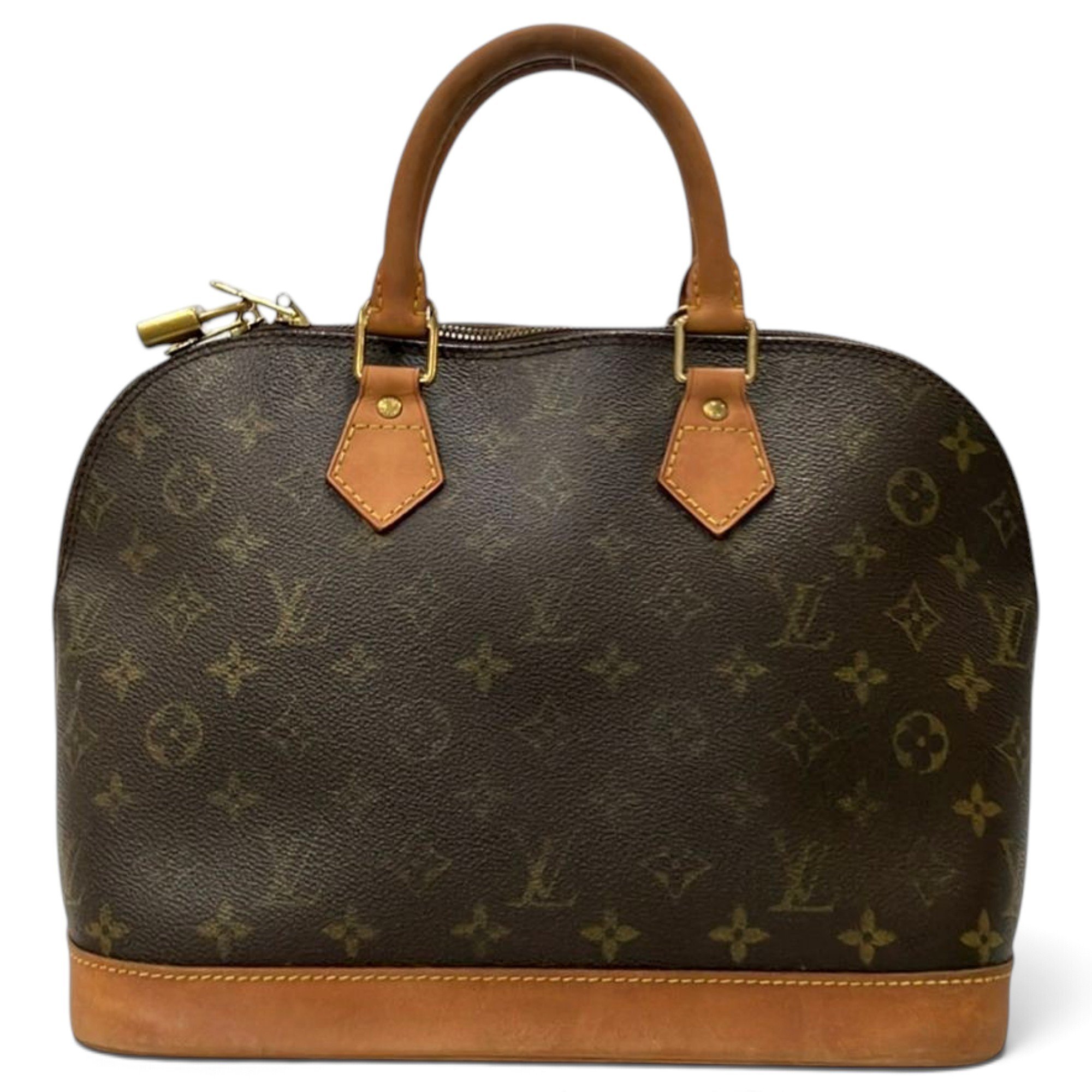 Alma leather handbag
