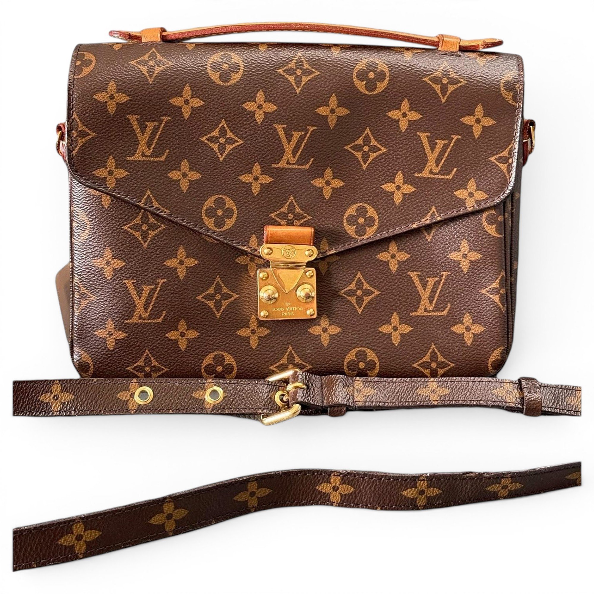 Metis leather handbag