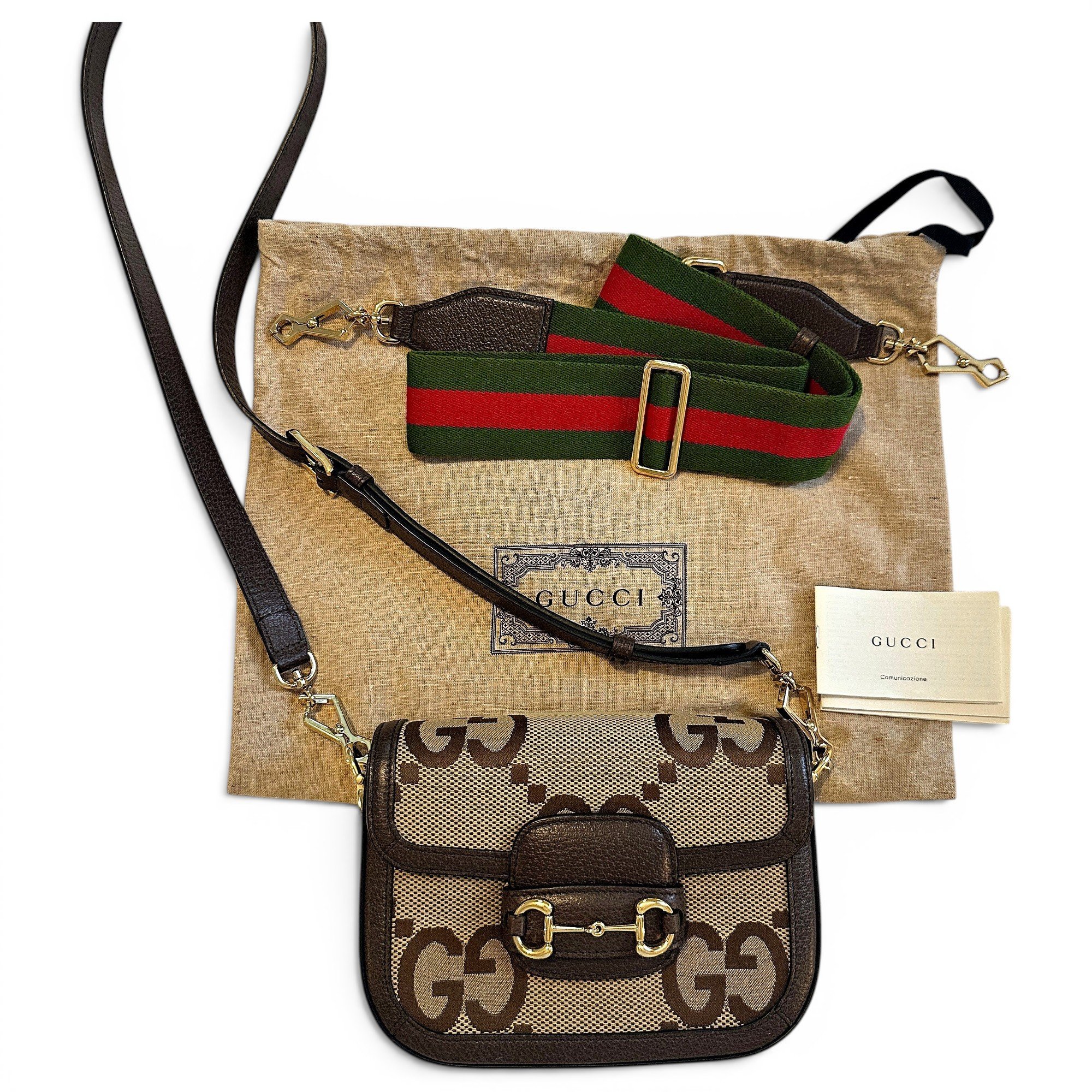 Gucci 1955 leather crossbody bag