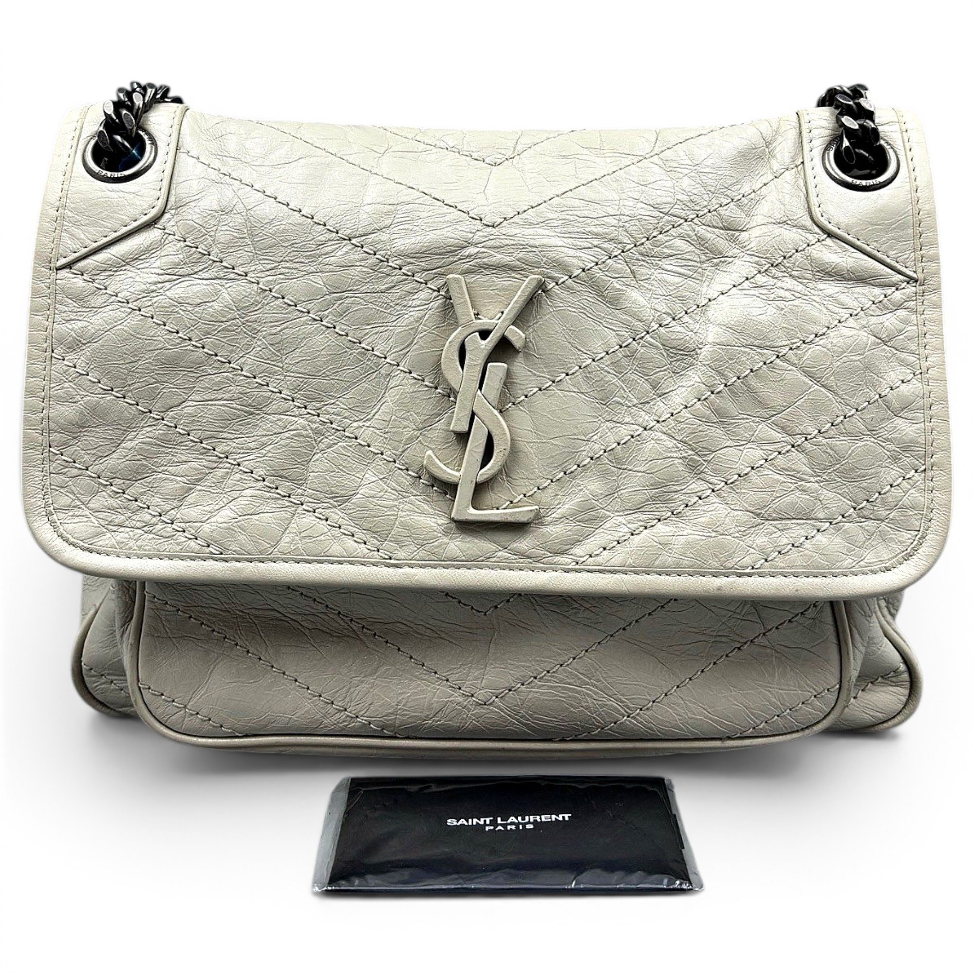 Niki leather crossbody bag