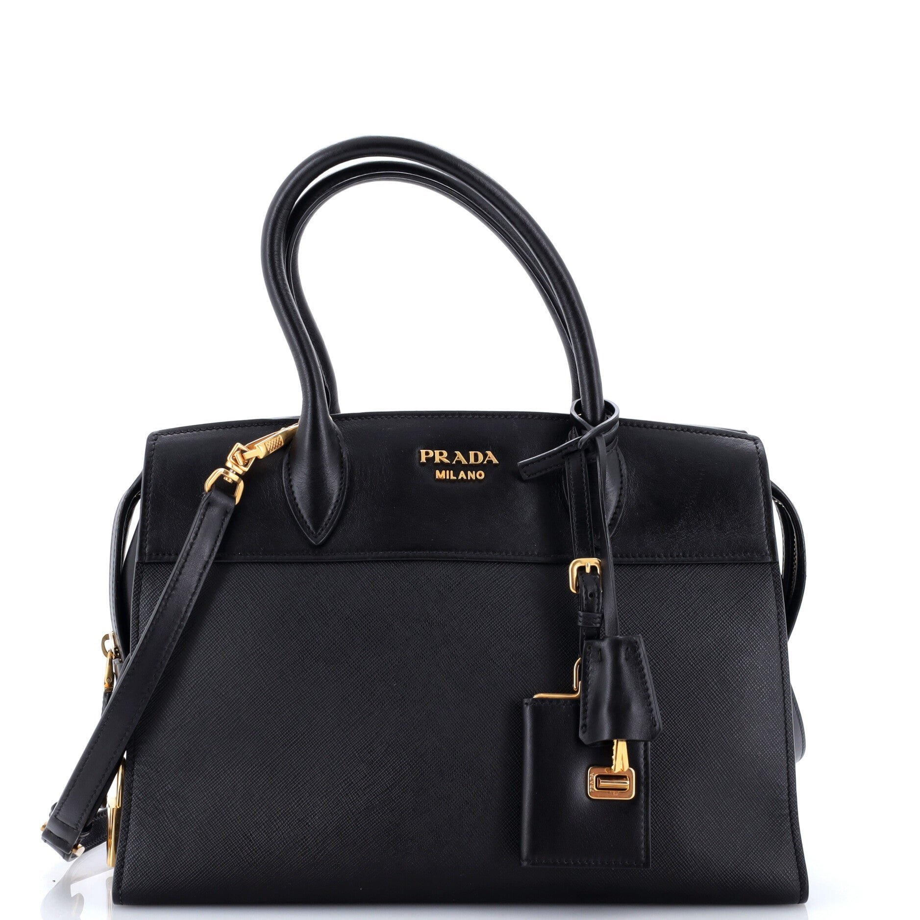 Esplanade Tote Saffiano with City Calf Medium