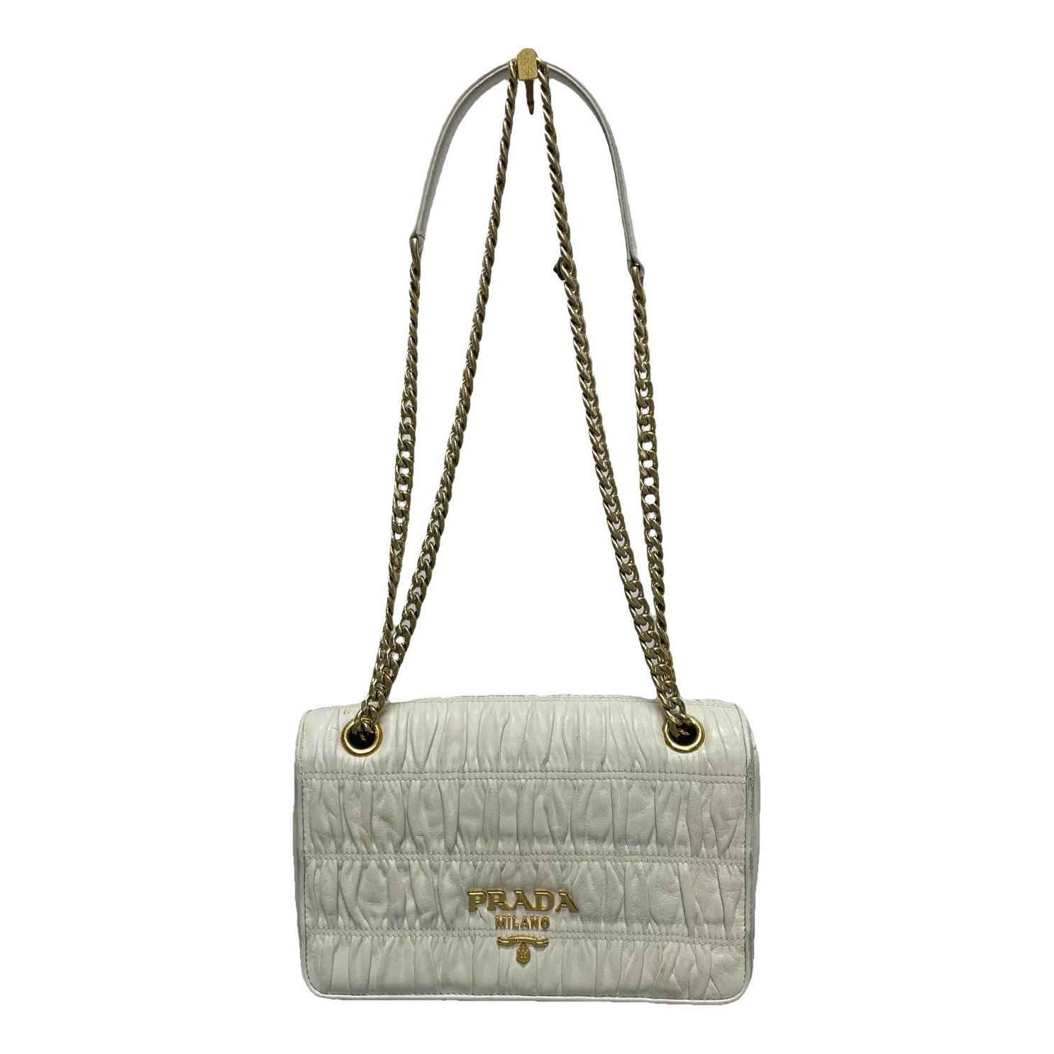 Diagramme leather handbag