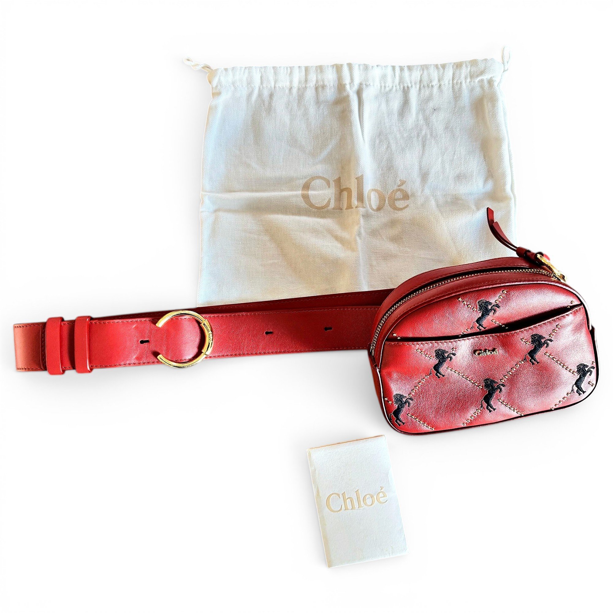 Chloe Leather mini bag