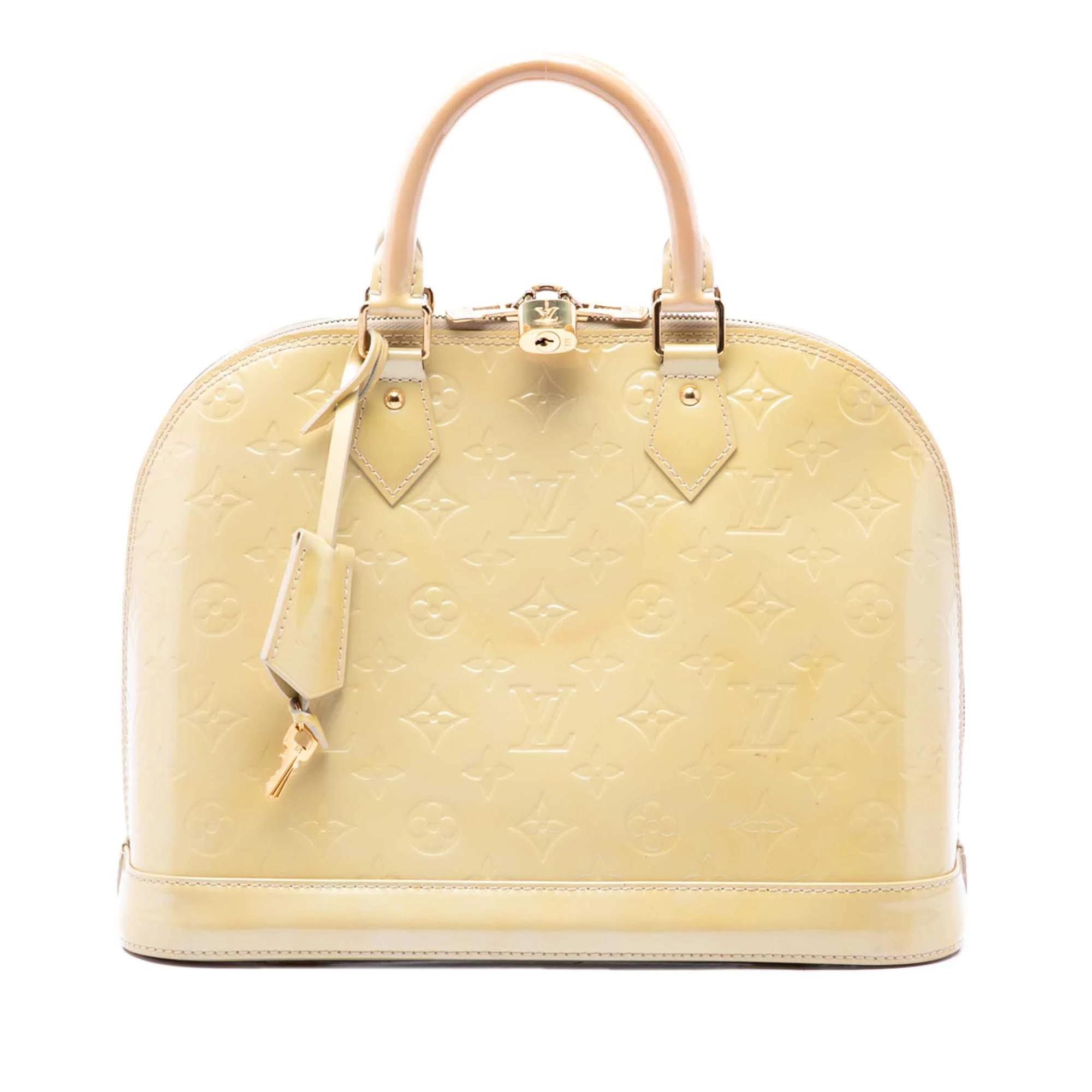 Alma leather handbag