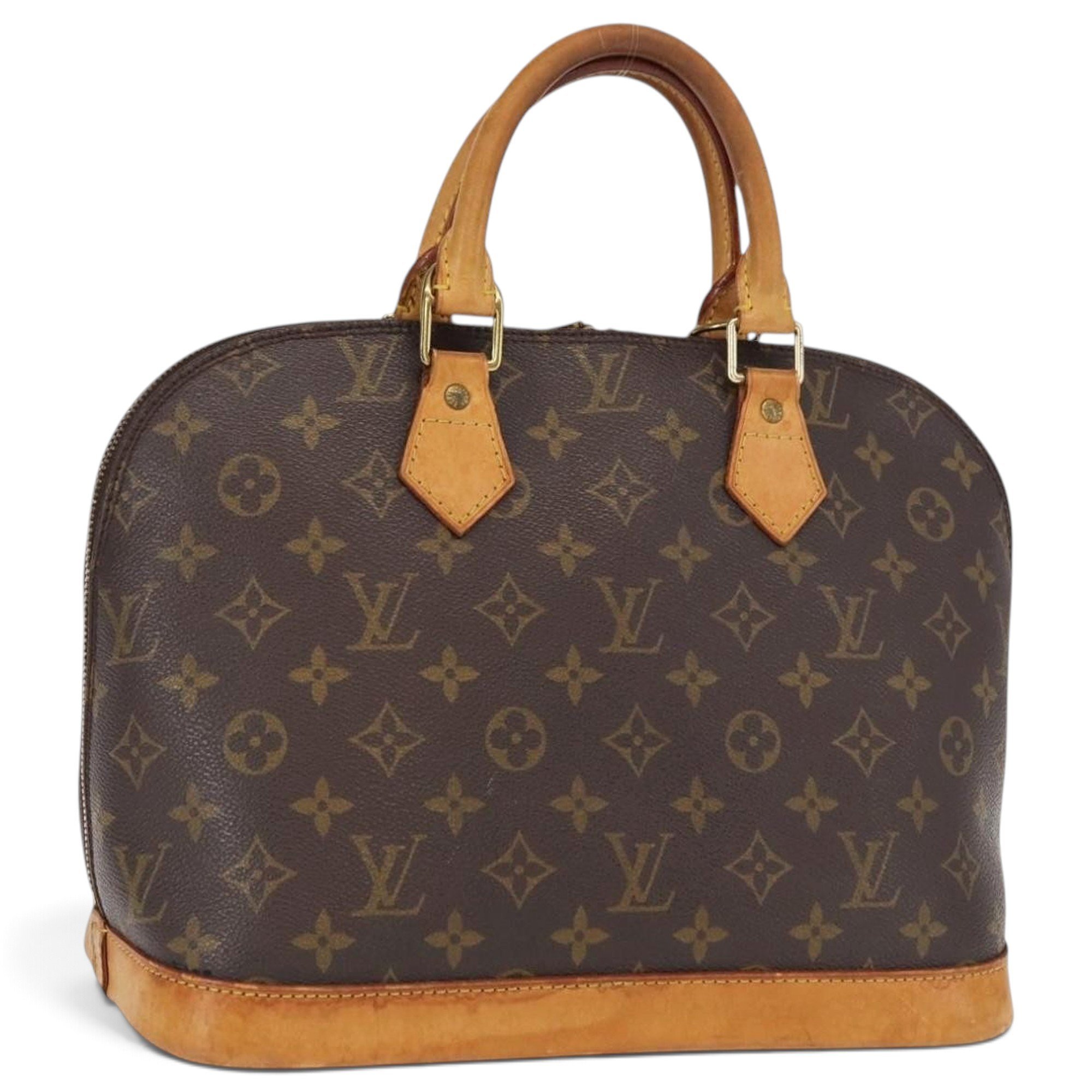 Alma leather handbag