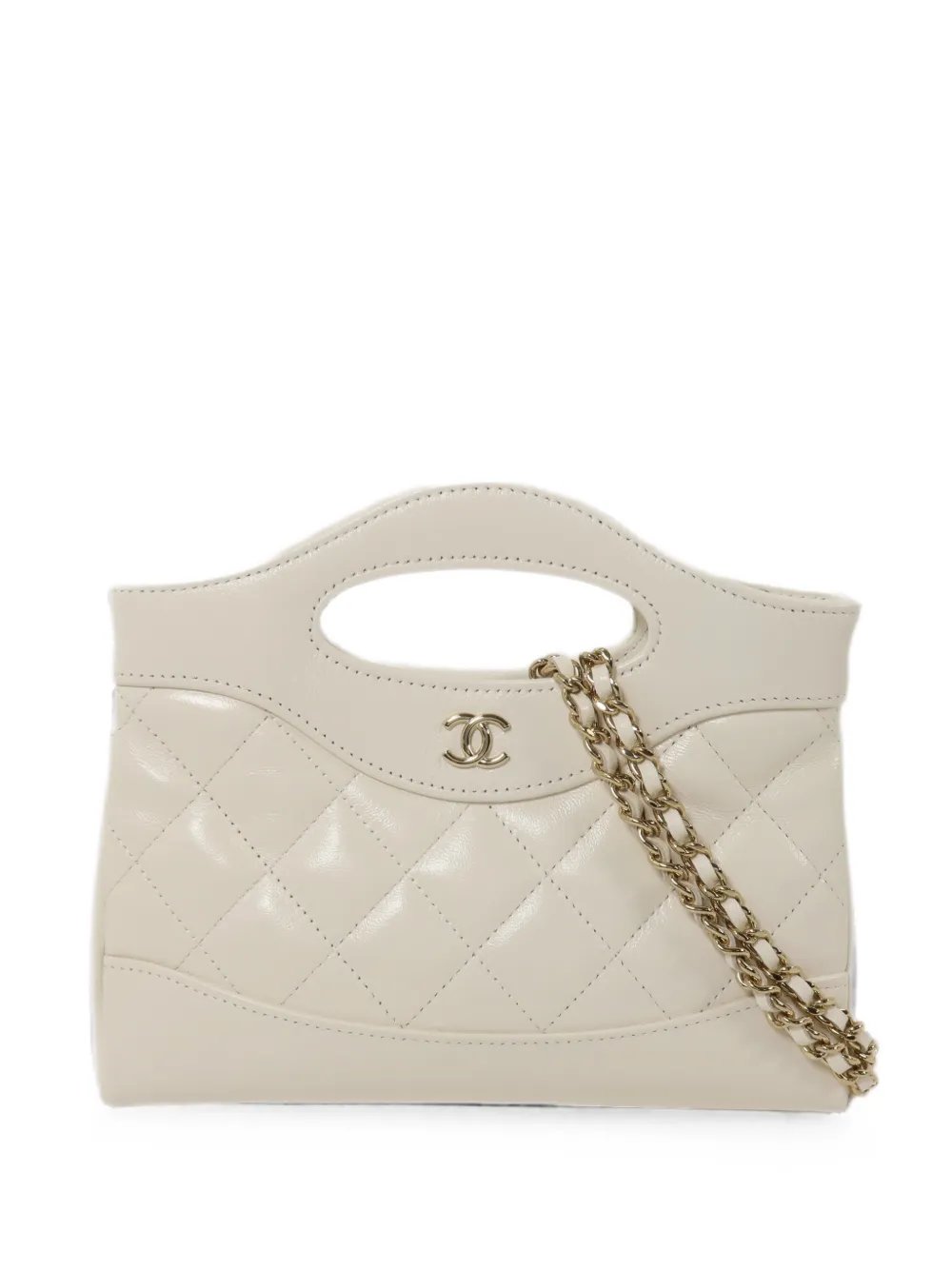 CC quilted tote bag
