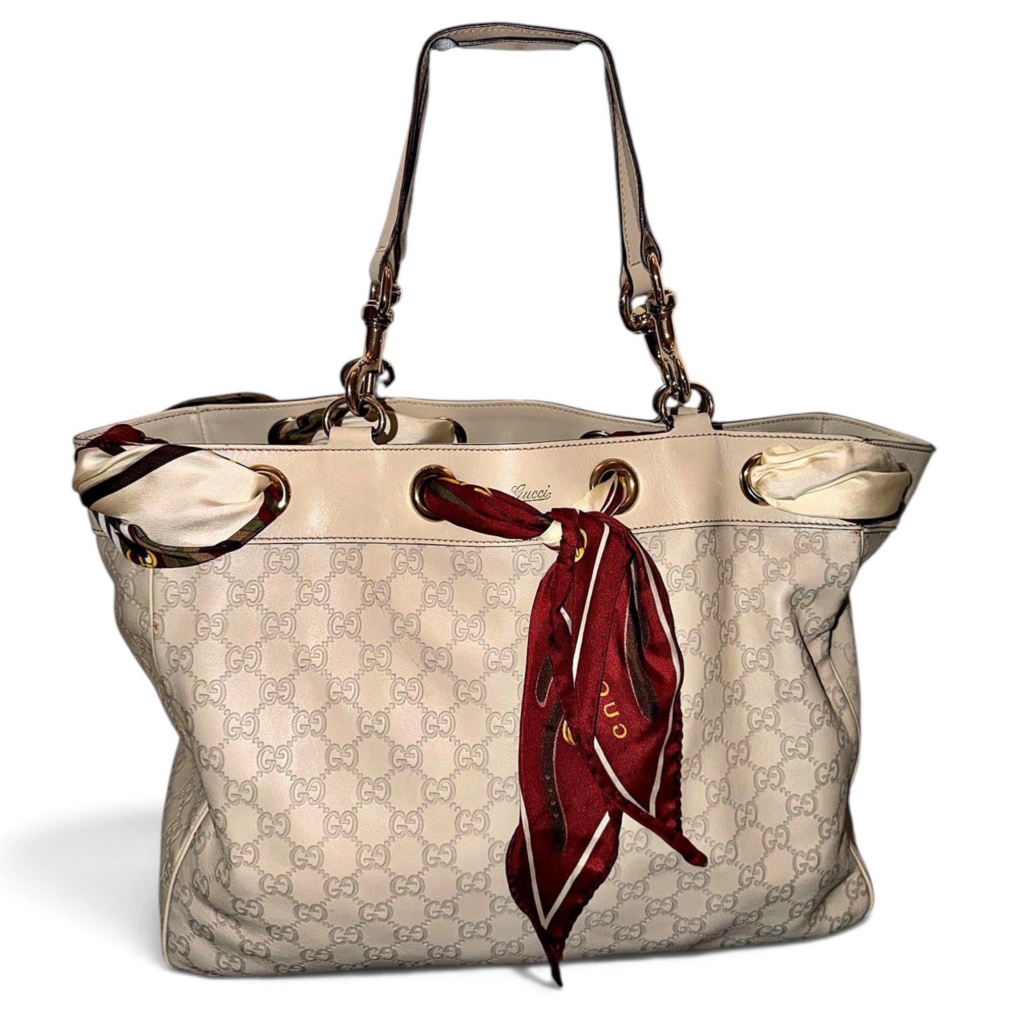 D-Ring leather tote