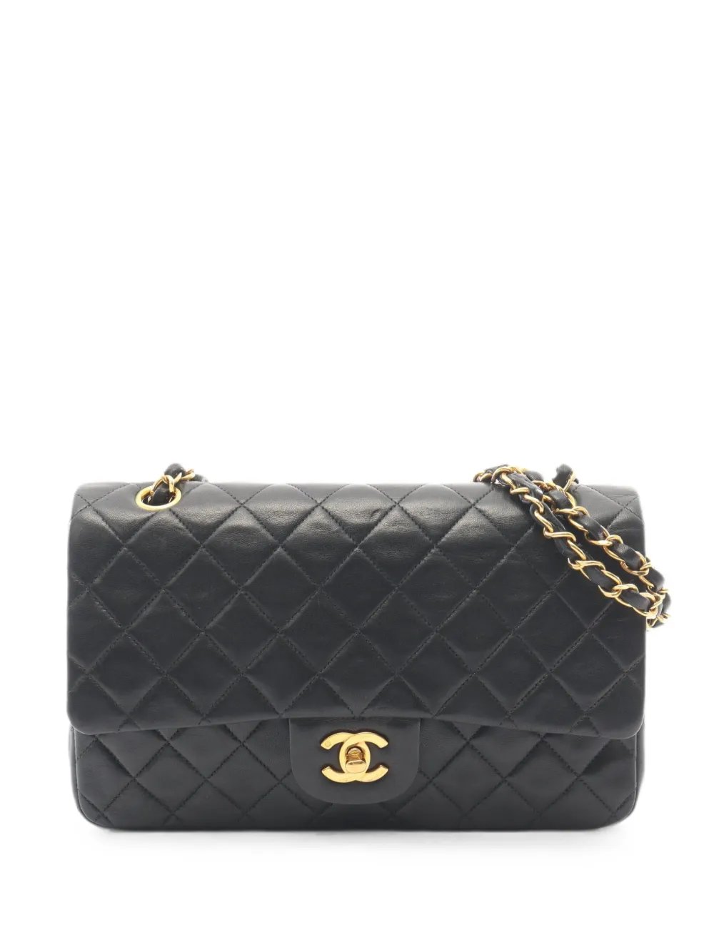 1996-1997 Matelassé double flap shoulder bag
