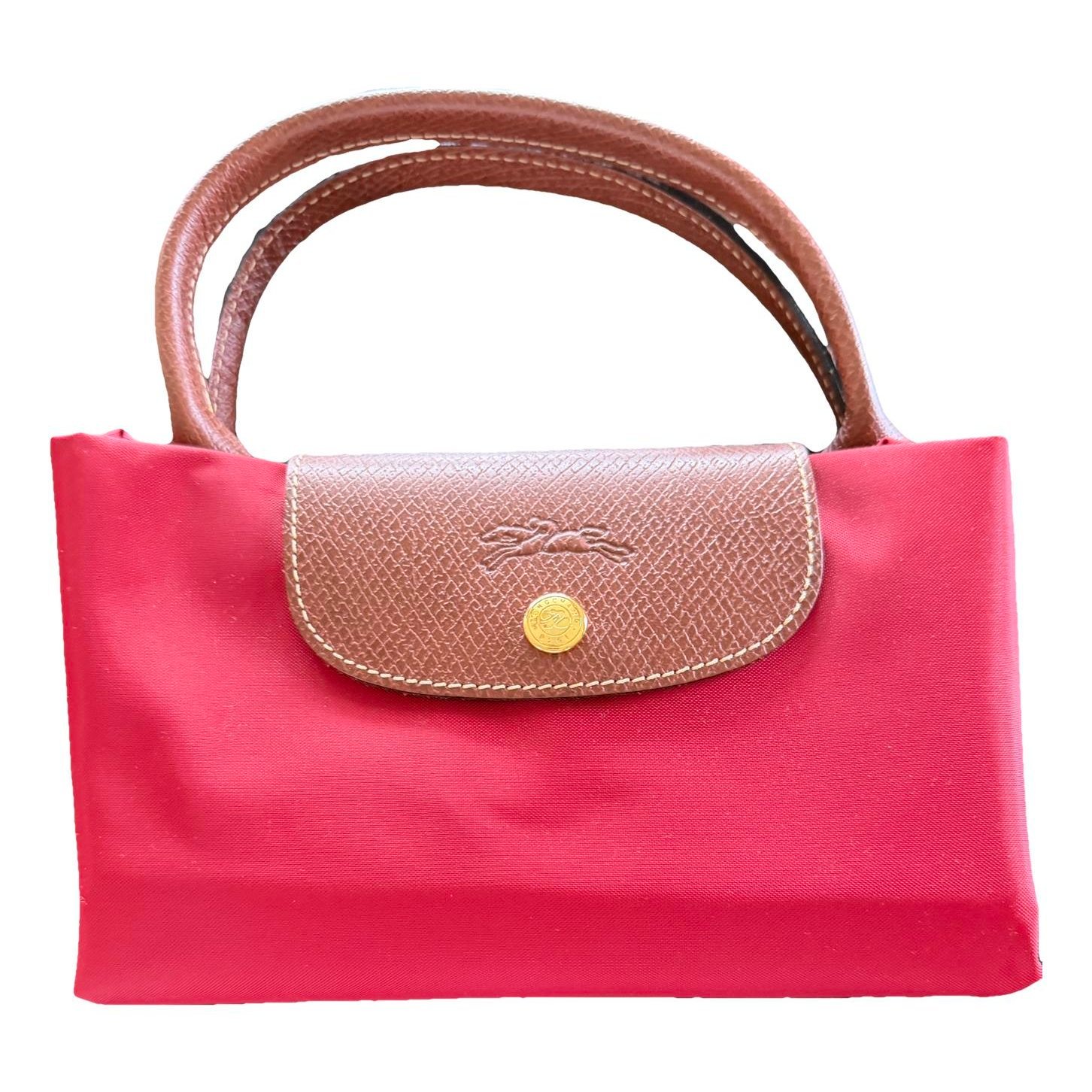 Pliage leather handbag