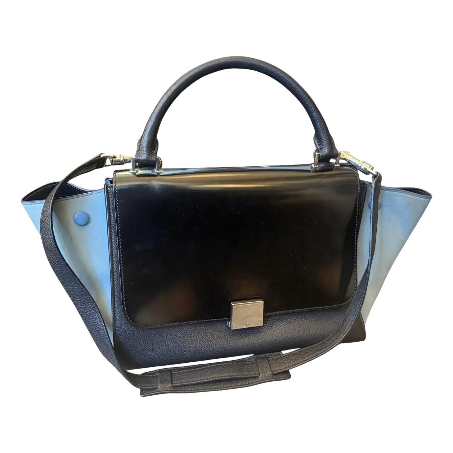 Celine Trapèze leather handbag