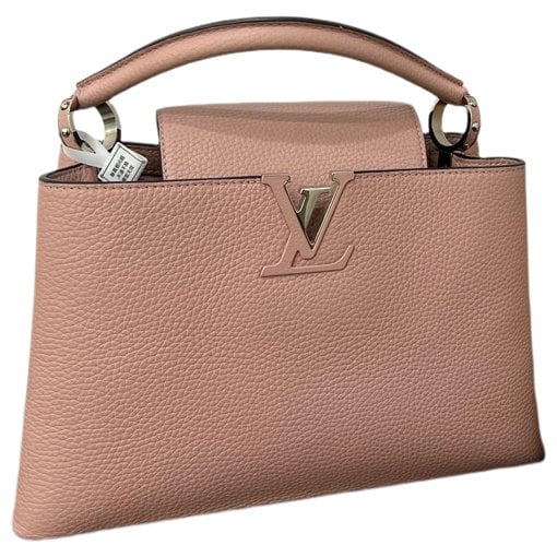 Capucines leather handbag