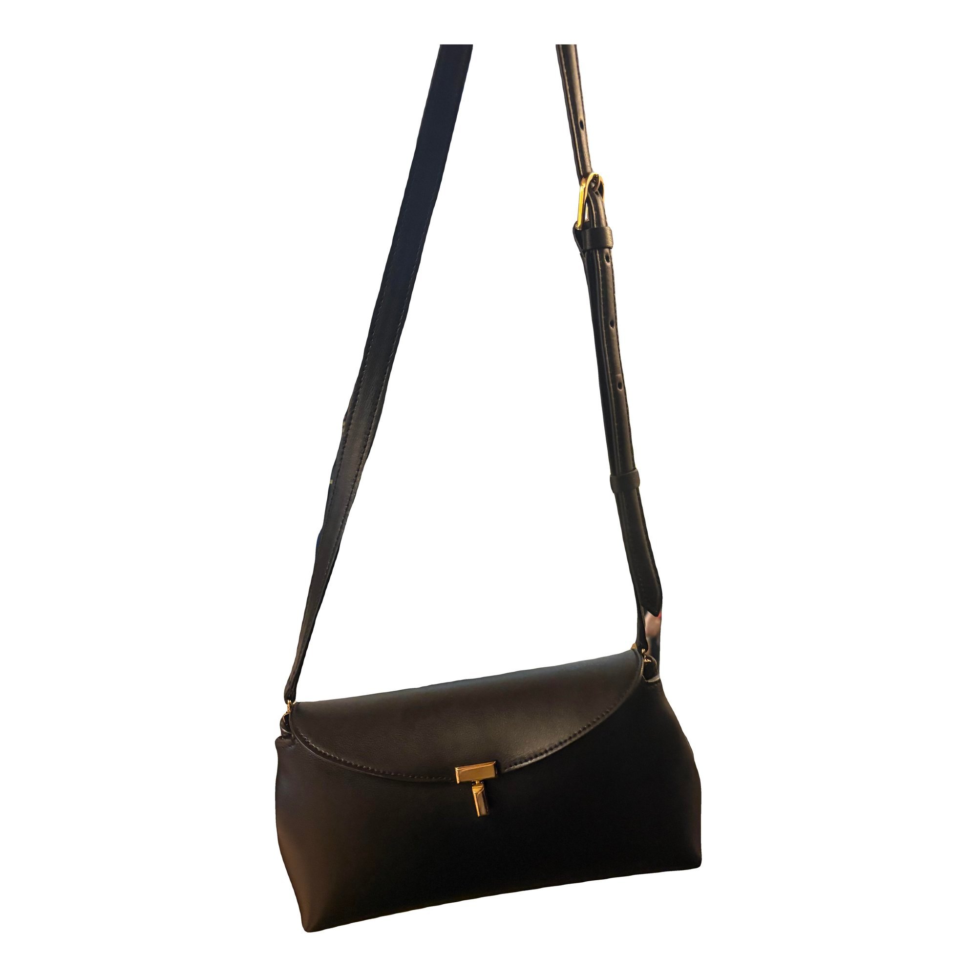 T-Lock leather handbag