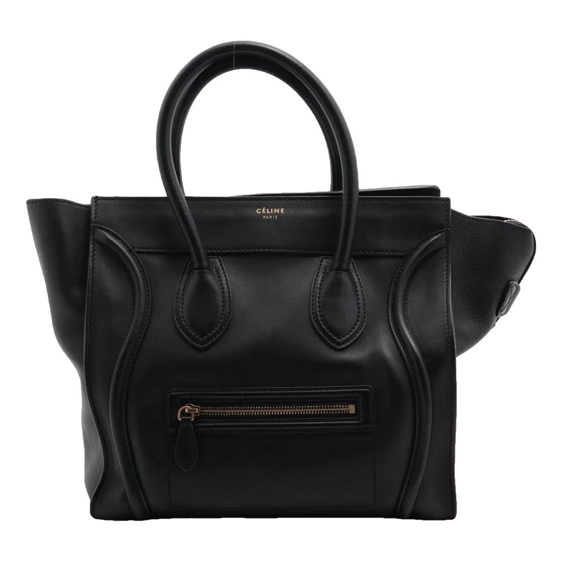 Luggage leather handbag