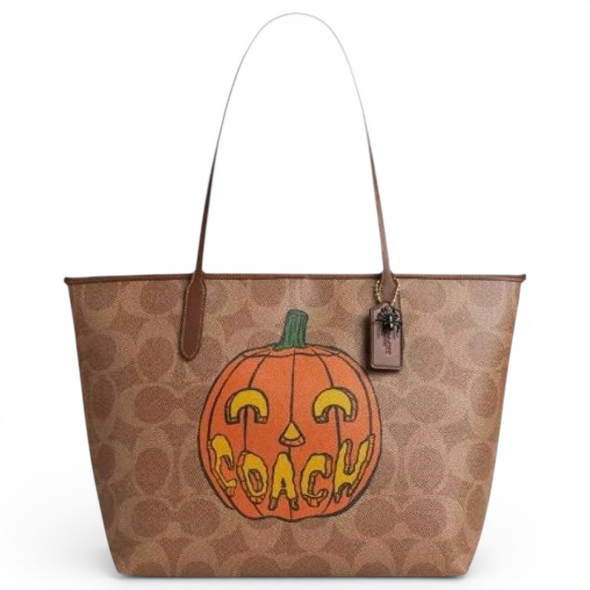 Leather tote
