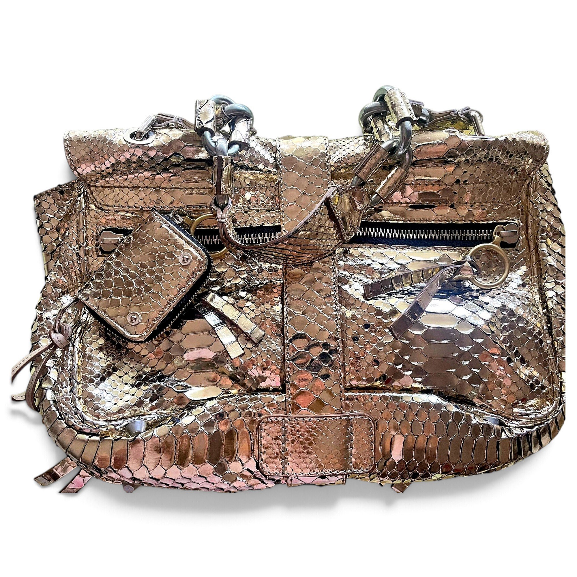 Leather handbag