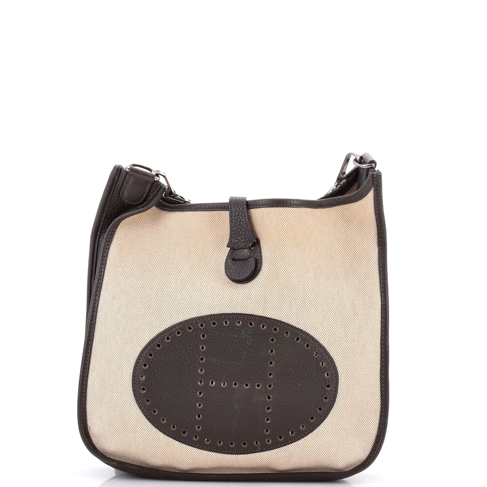 Evelyne Bag Gen III Toile and Leather PM