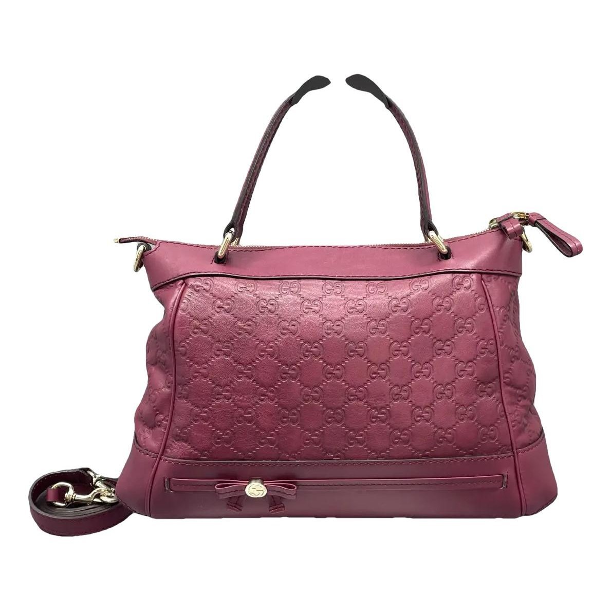 Leather handbag