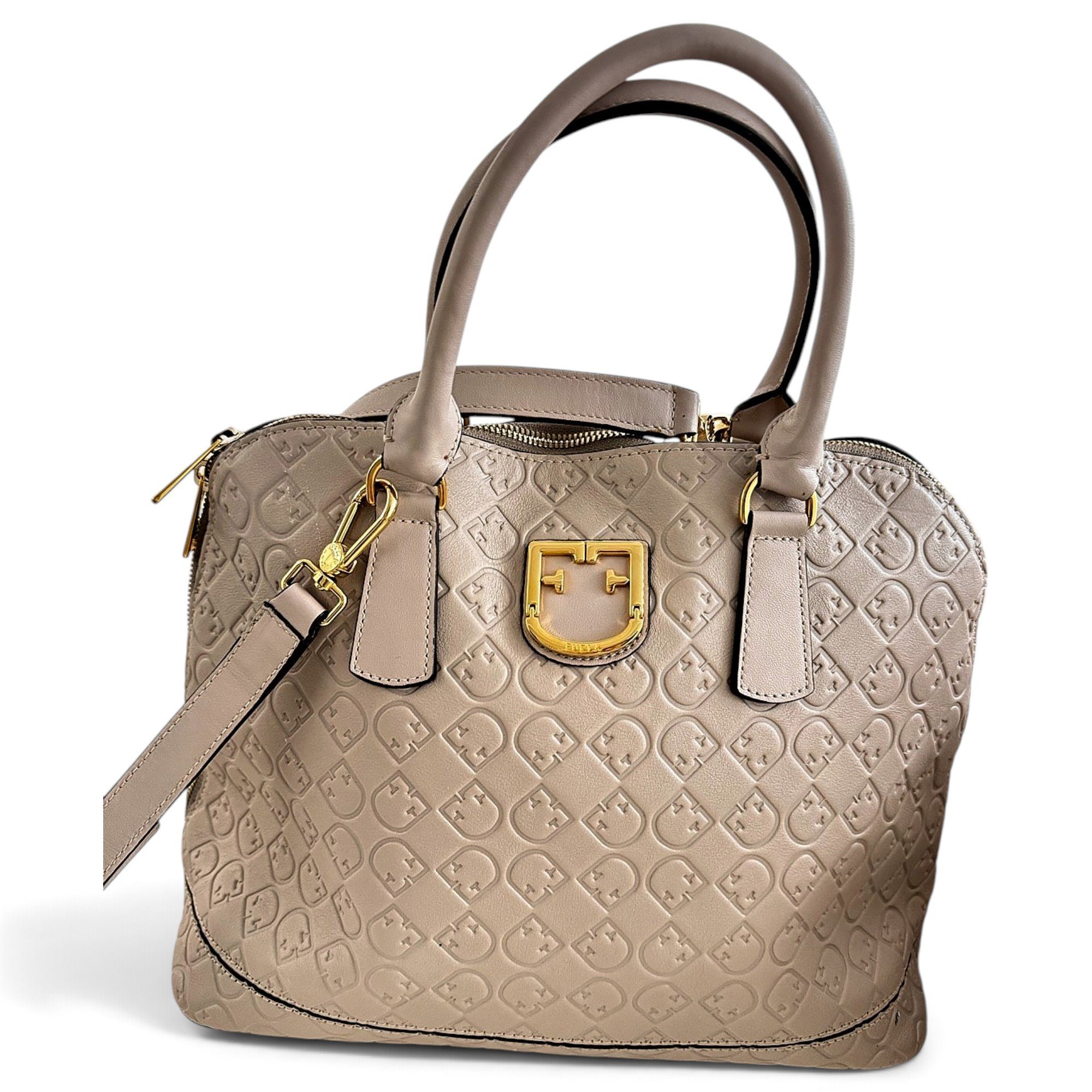 Leather satchel