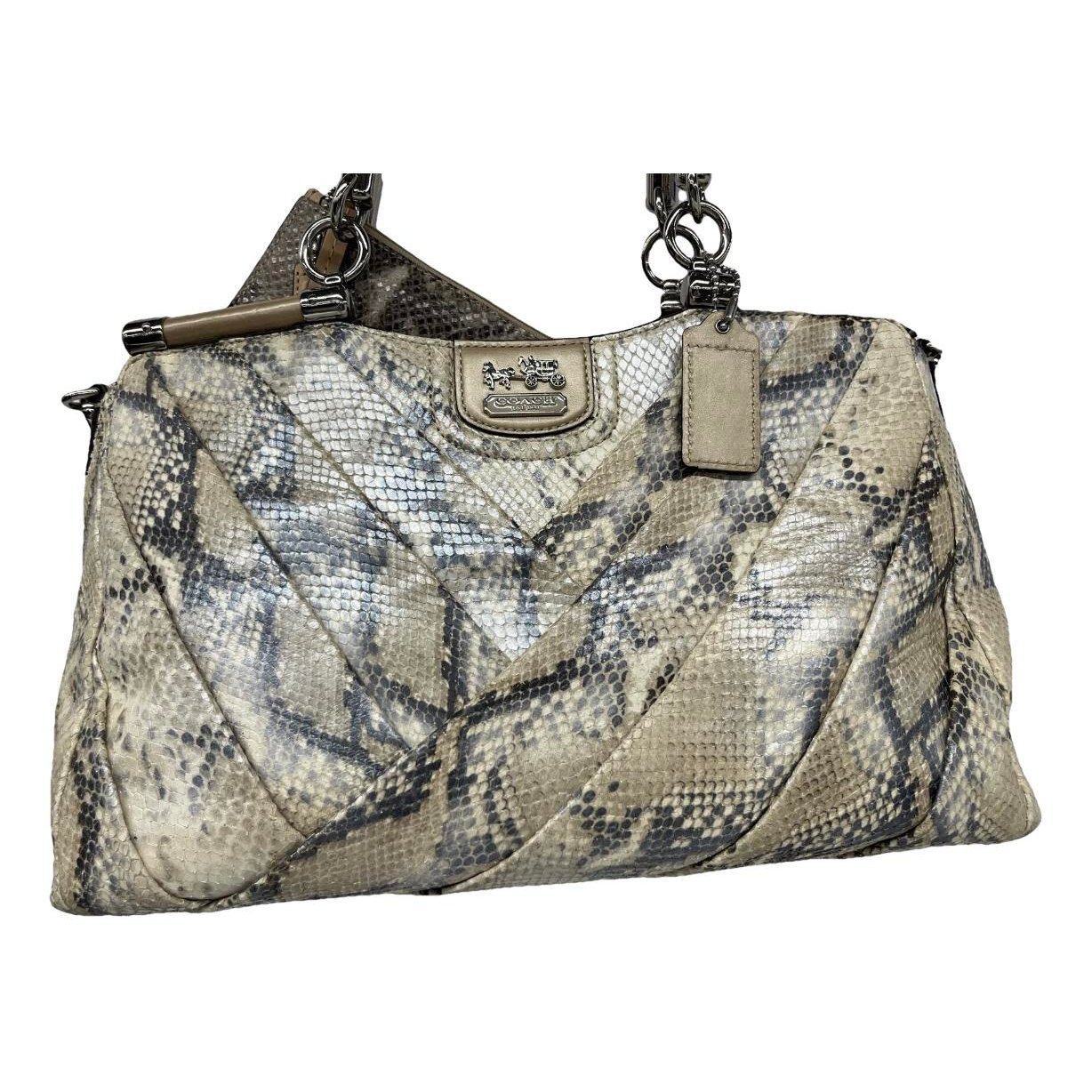 Madison leather satchel