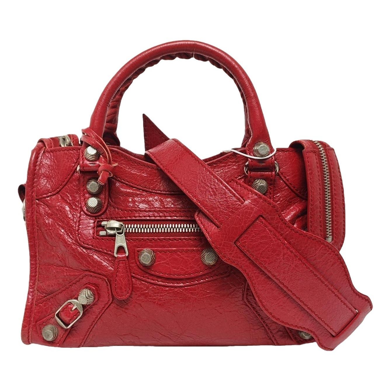 Leather handbag