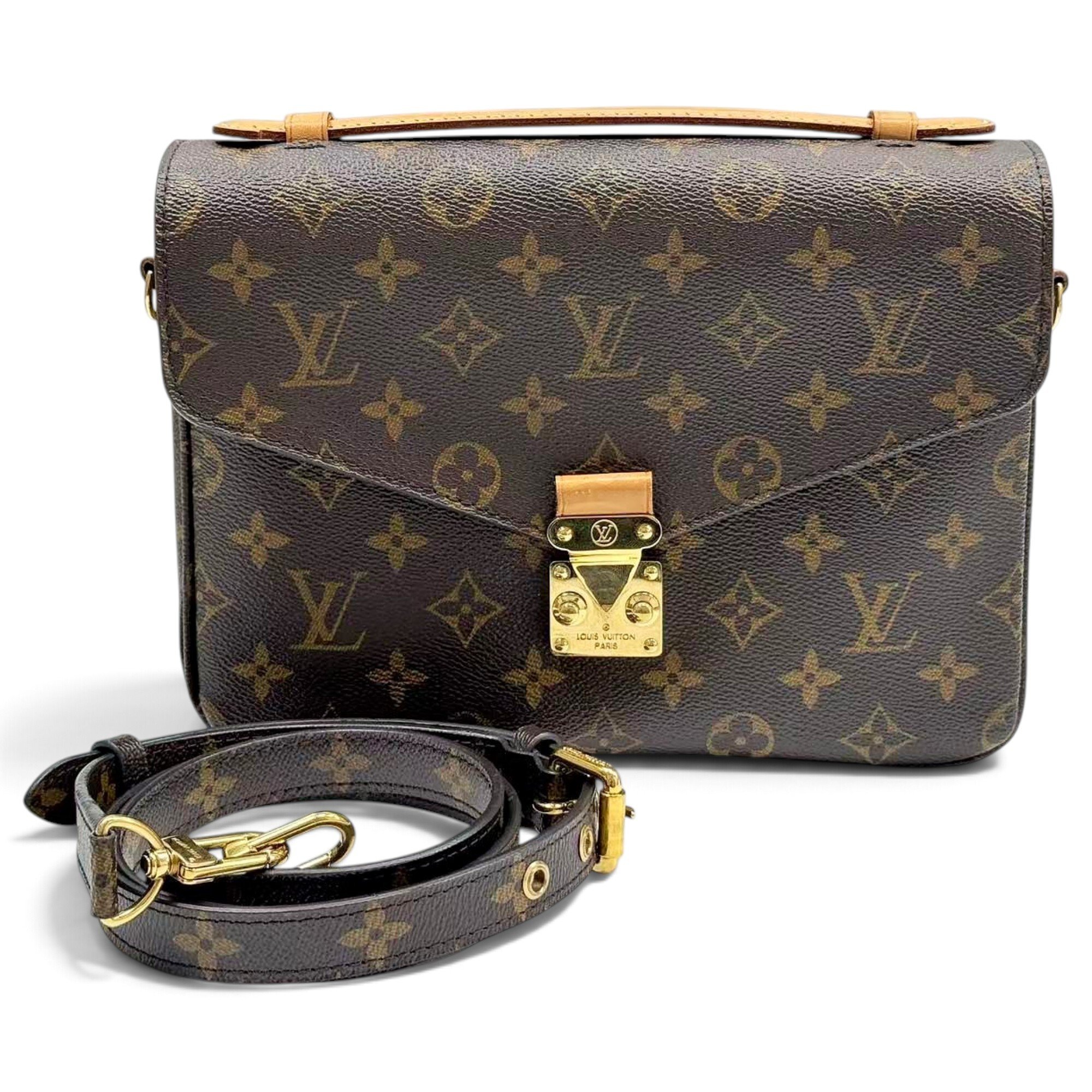 Metis leather crossbody bag