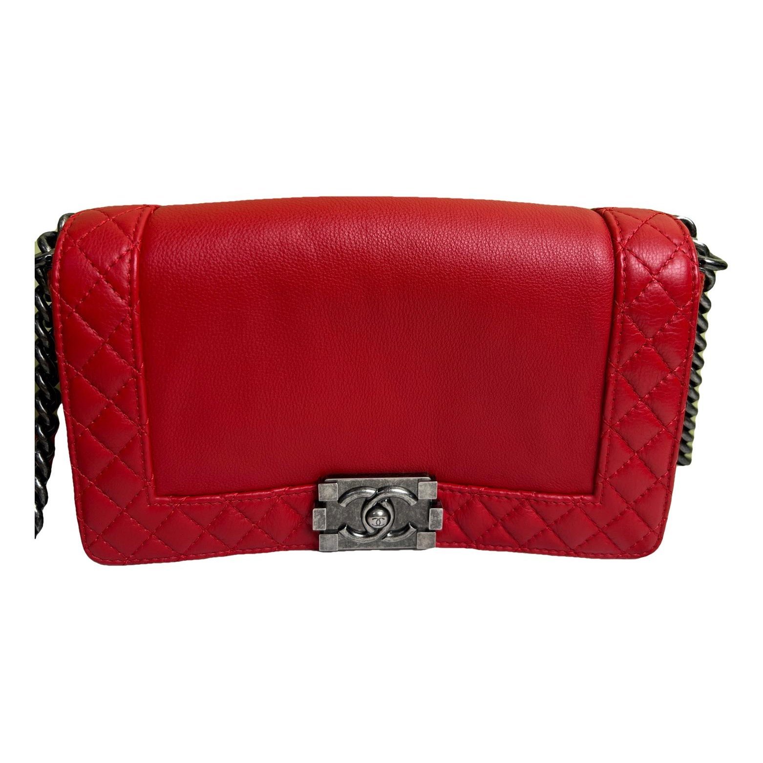 Boy leather handbag