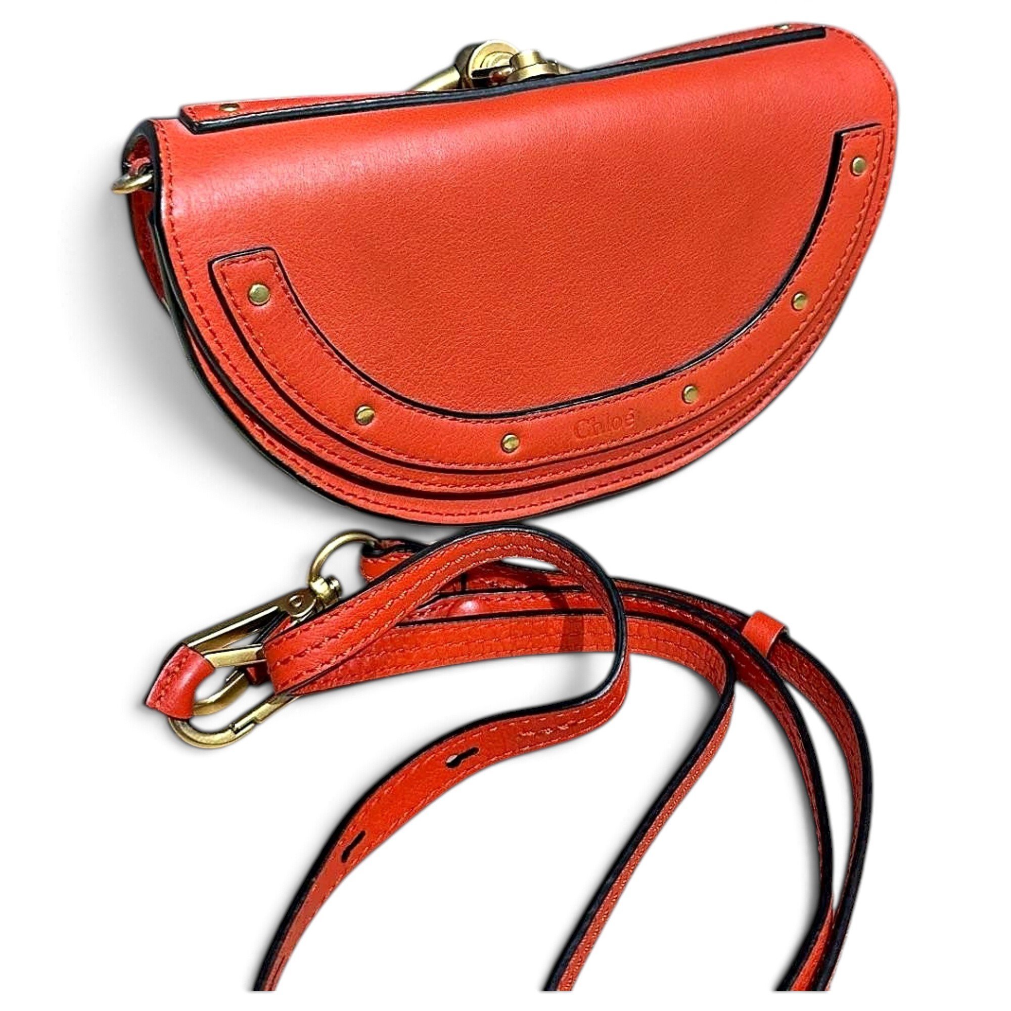 Leather crossbody bag