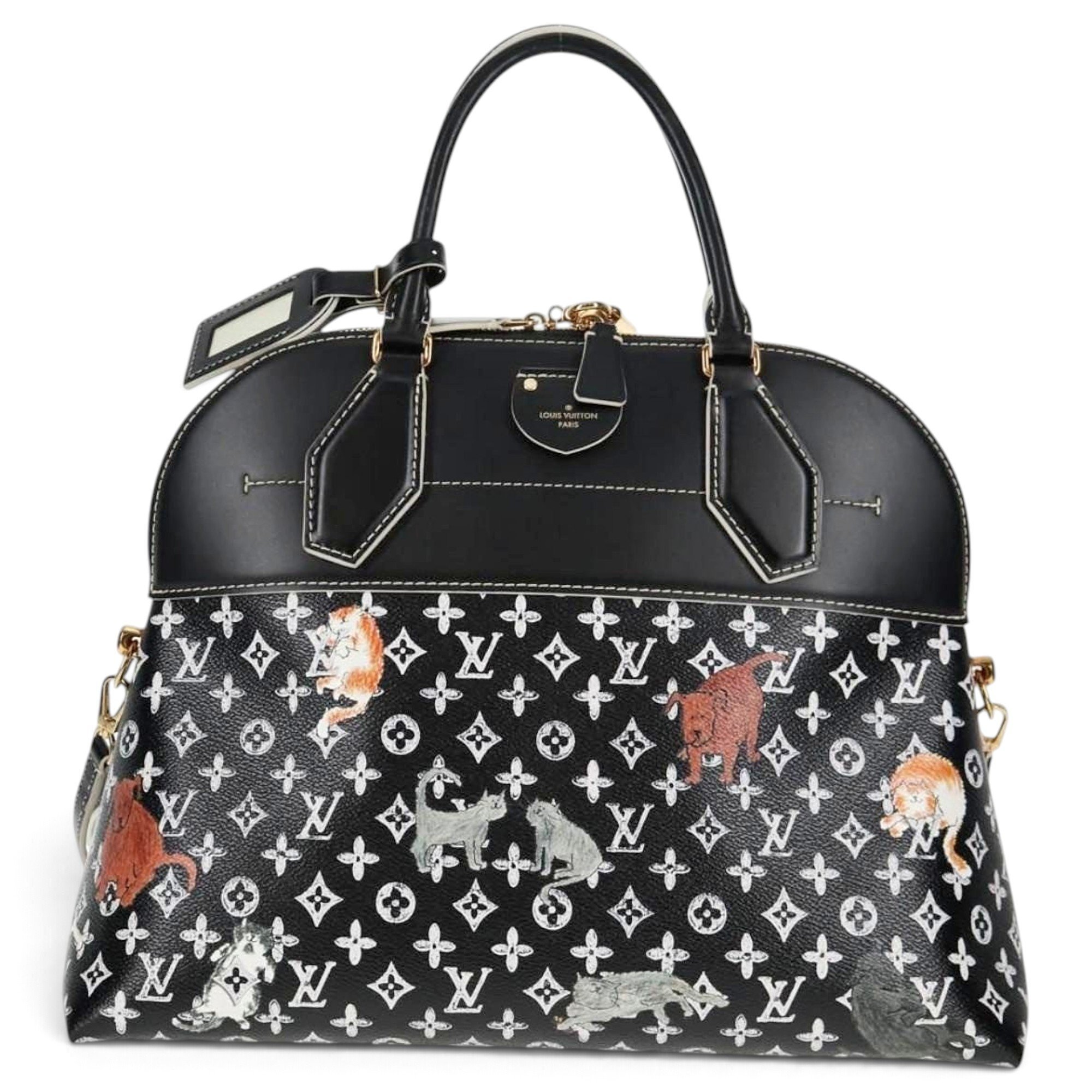 Louis Vuitton Alma leather handbag