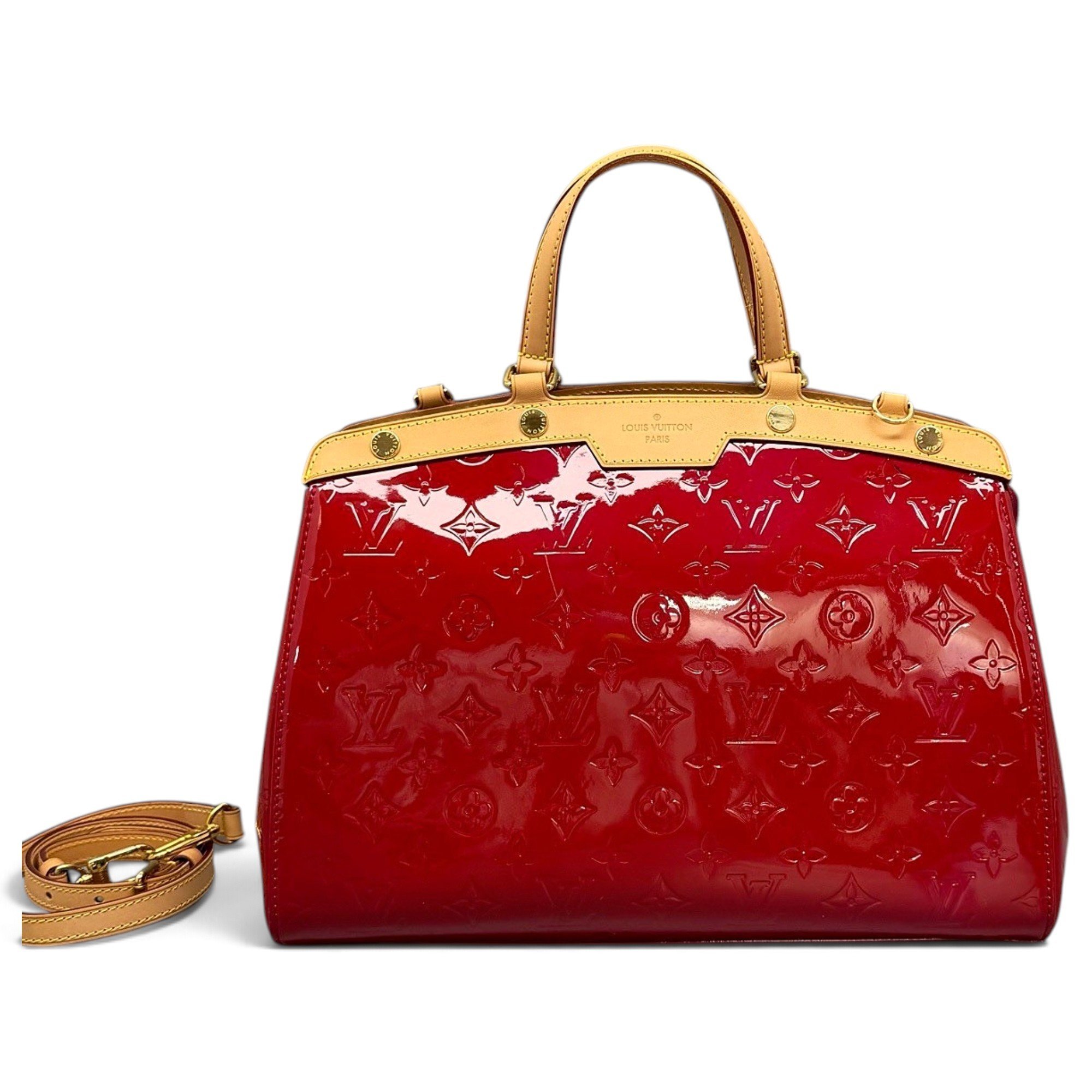 Bréa leather handbag