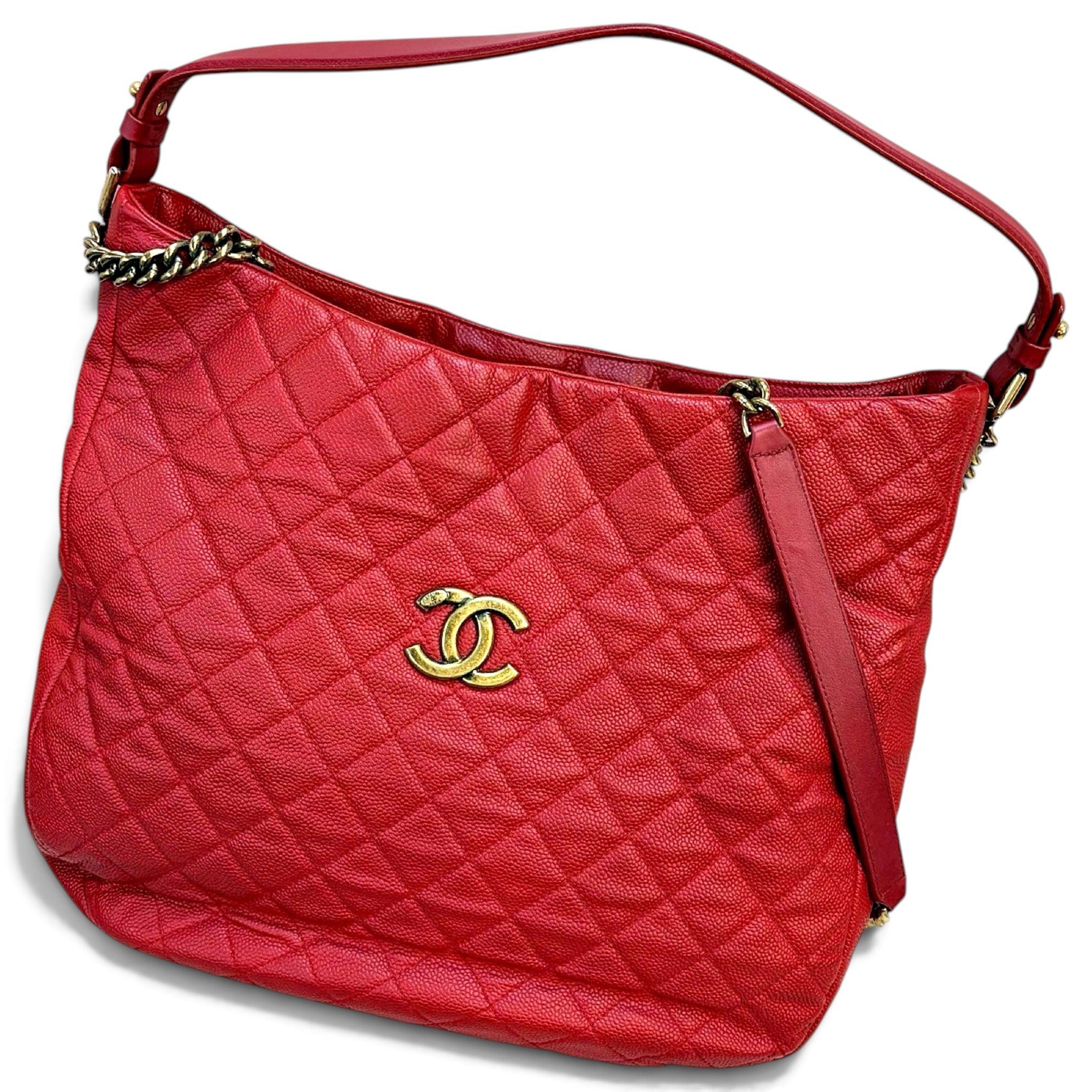 Leather handbag