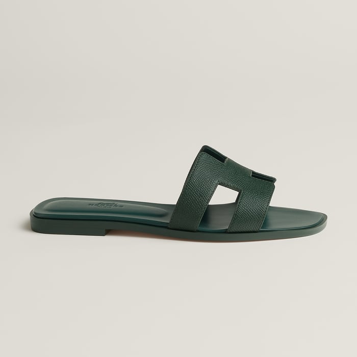 Vert Bouteille Oran Sandal