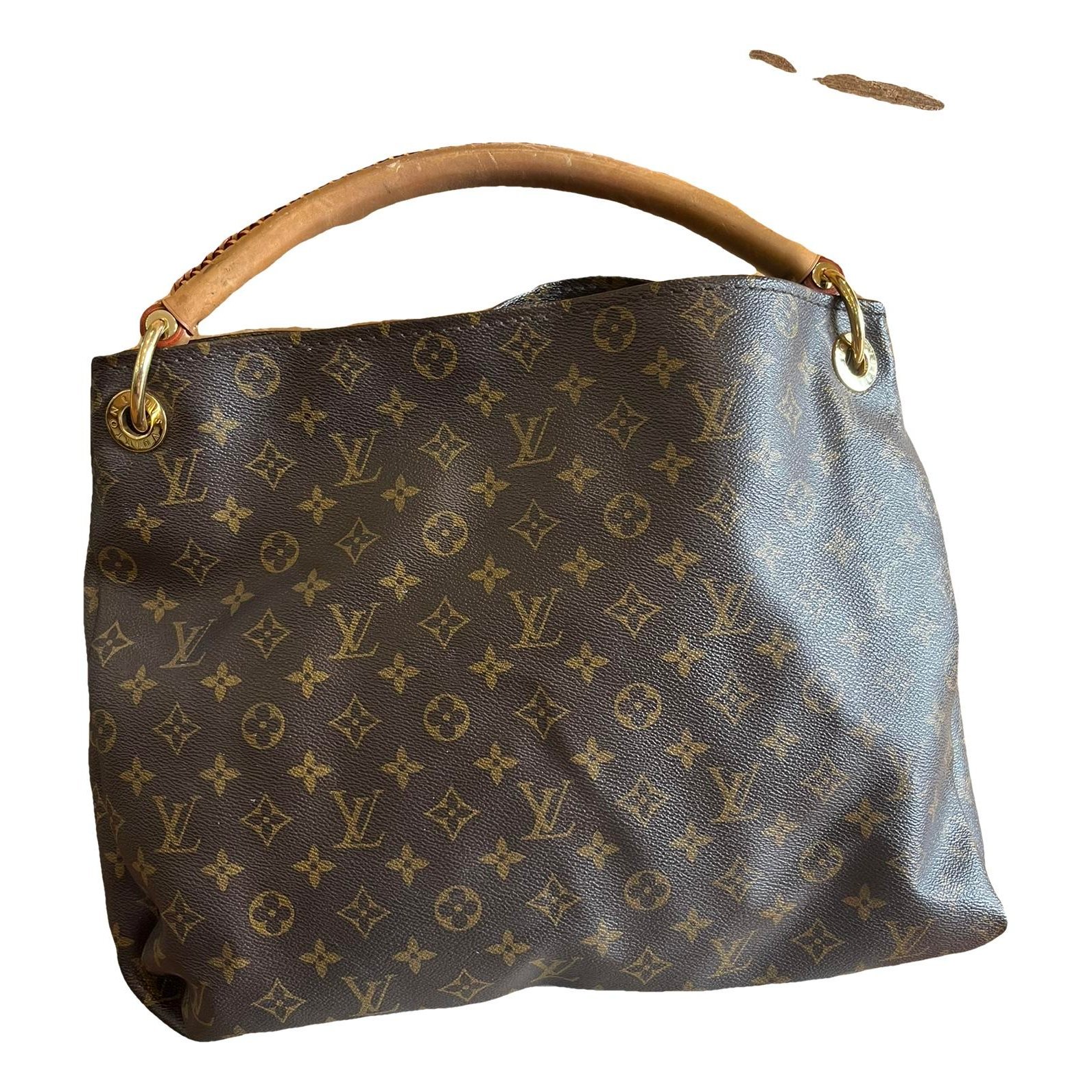 Artsy cloth handbag